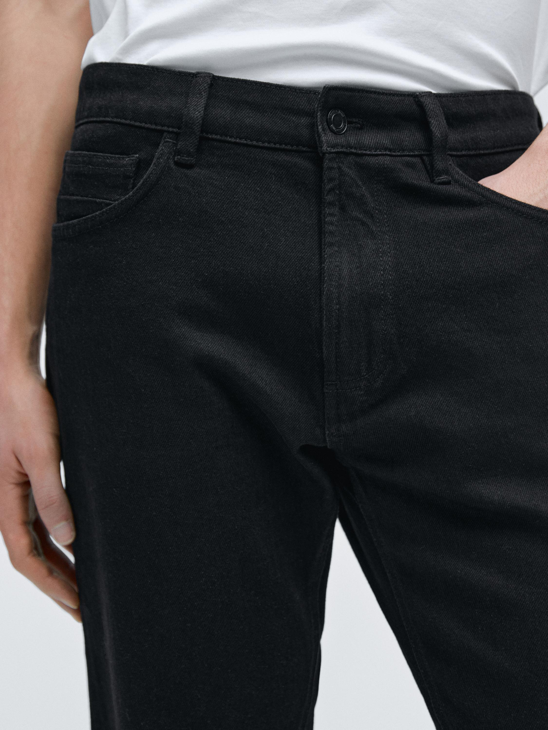 Slim fit jeans — BLACK