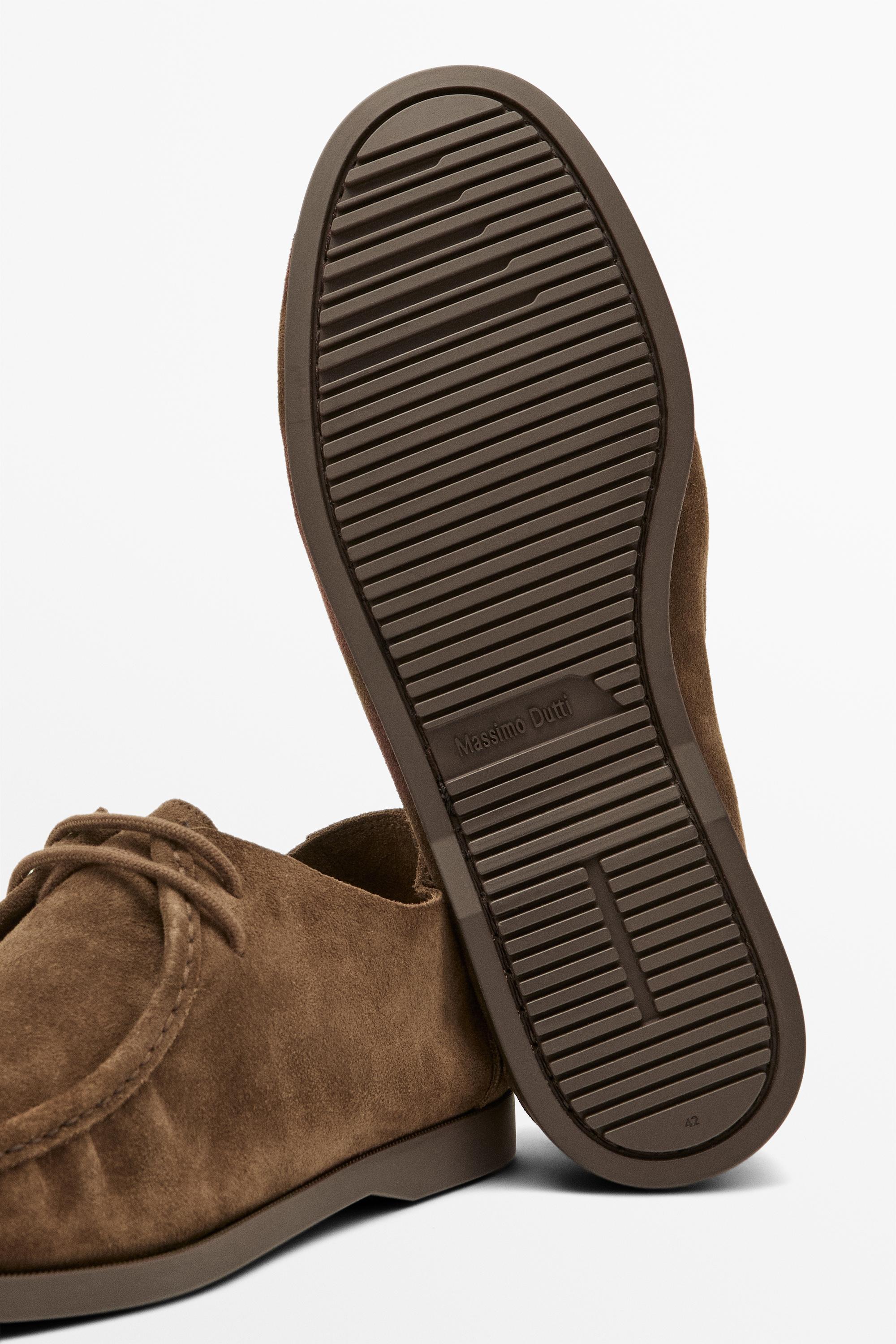 Soft leather boot-style shoes — OCHRE