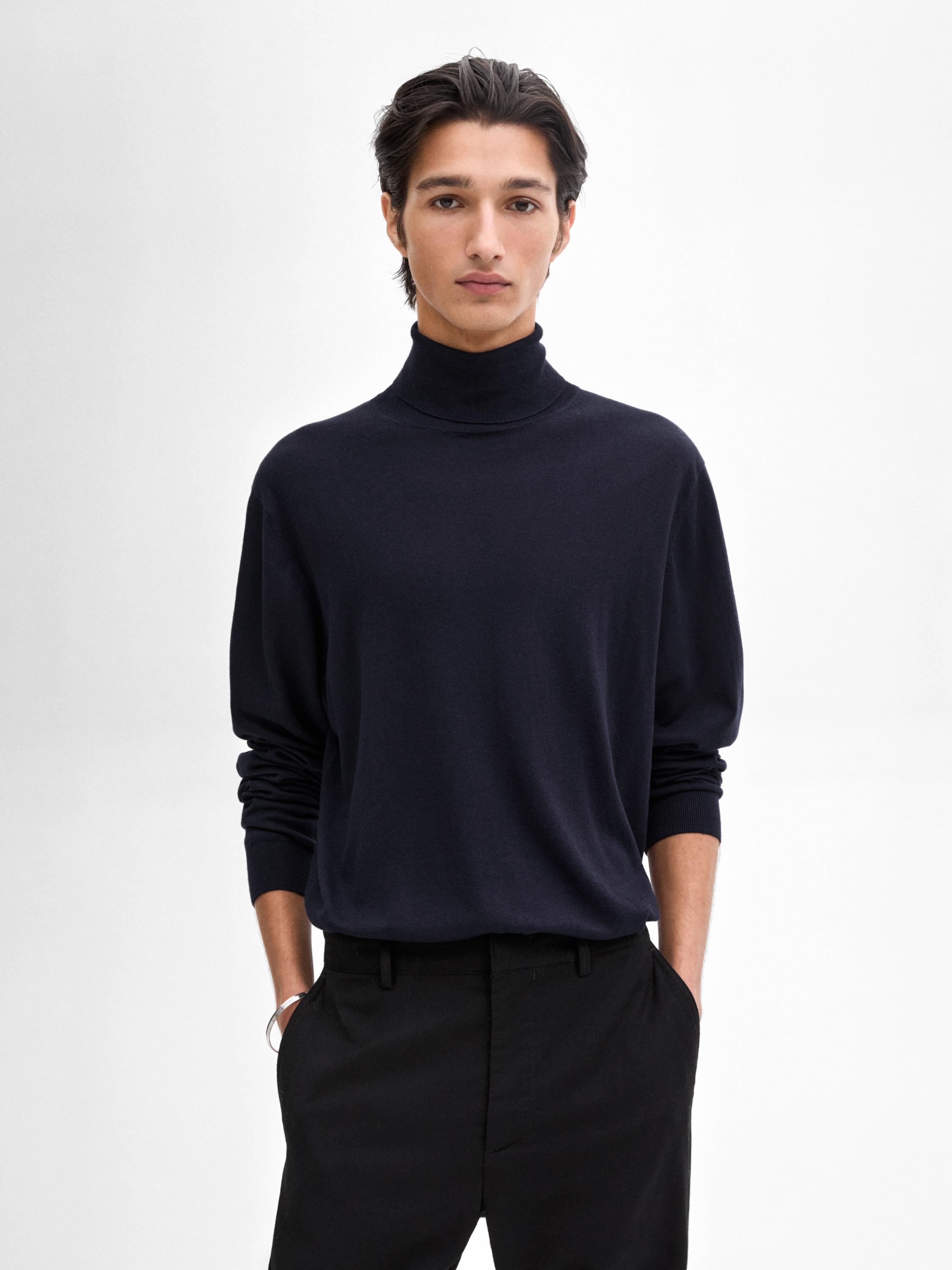 Men s High neck jumpers Massimo Dutti