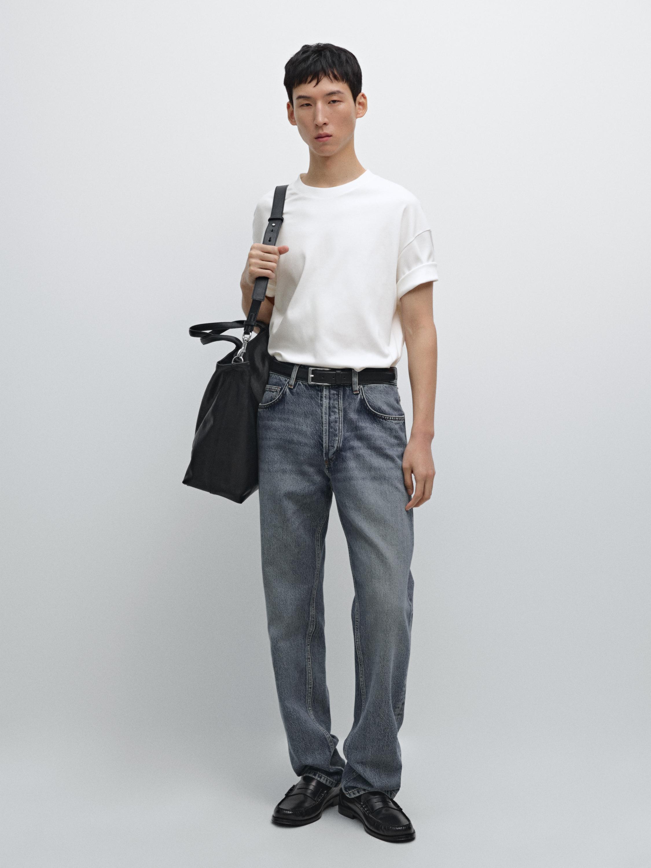 Boxy fit medium weight T-shirt