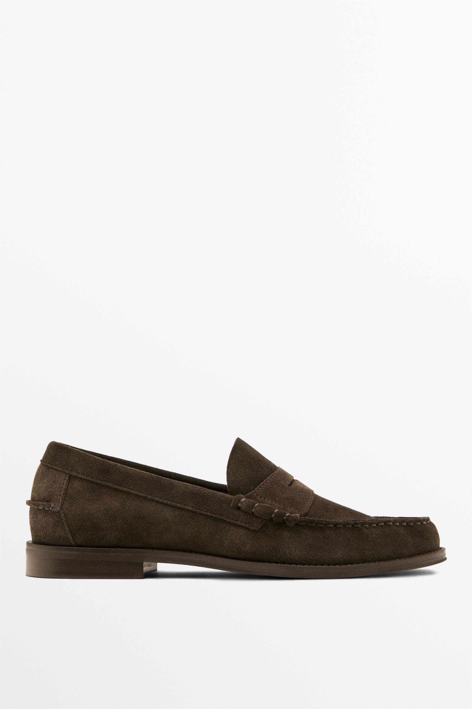 Penny loafers — BROWN