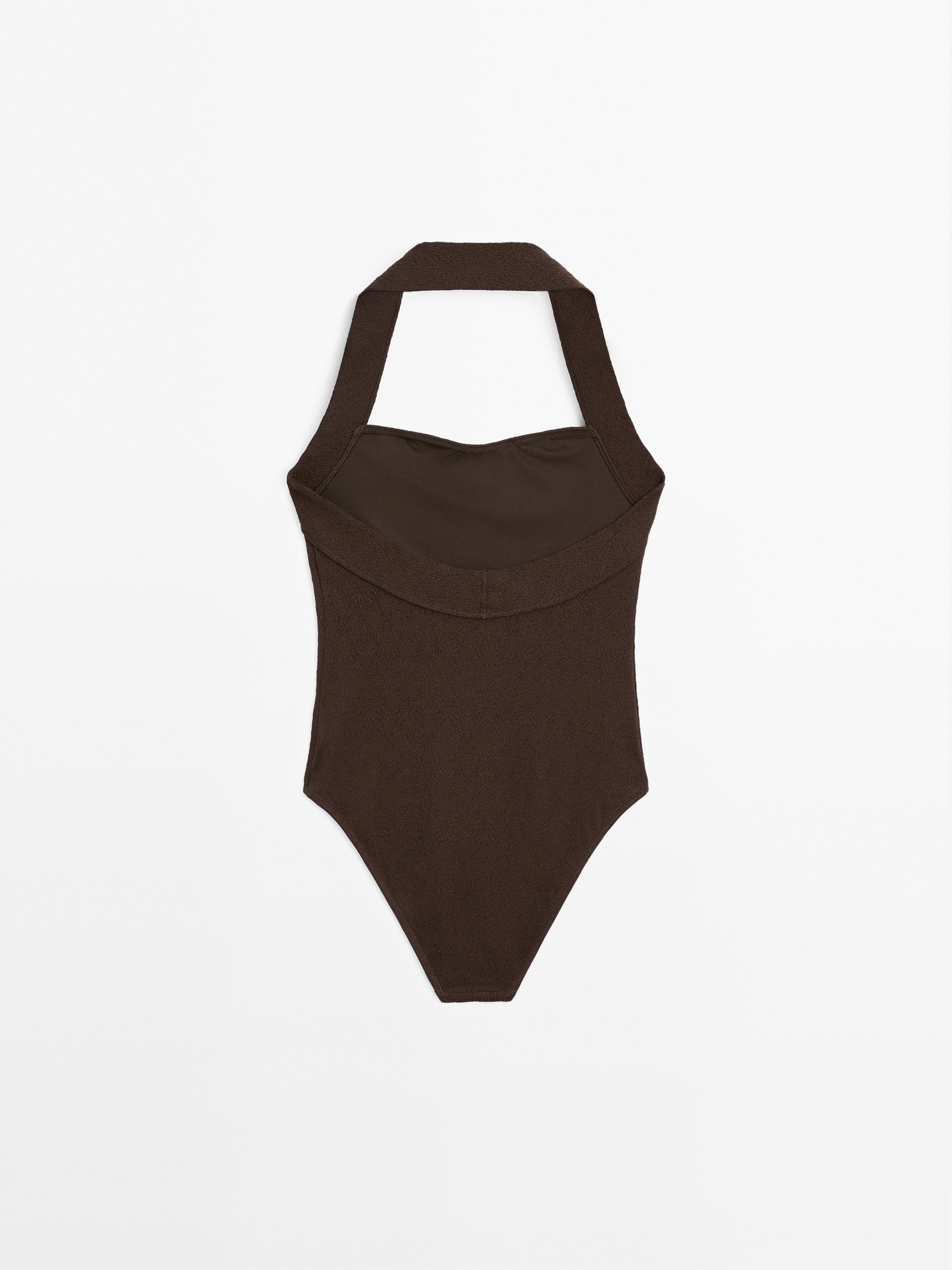 Halterneck swimsuit
