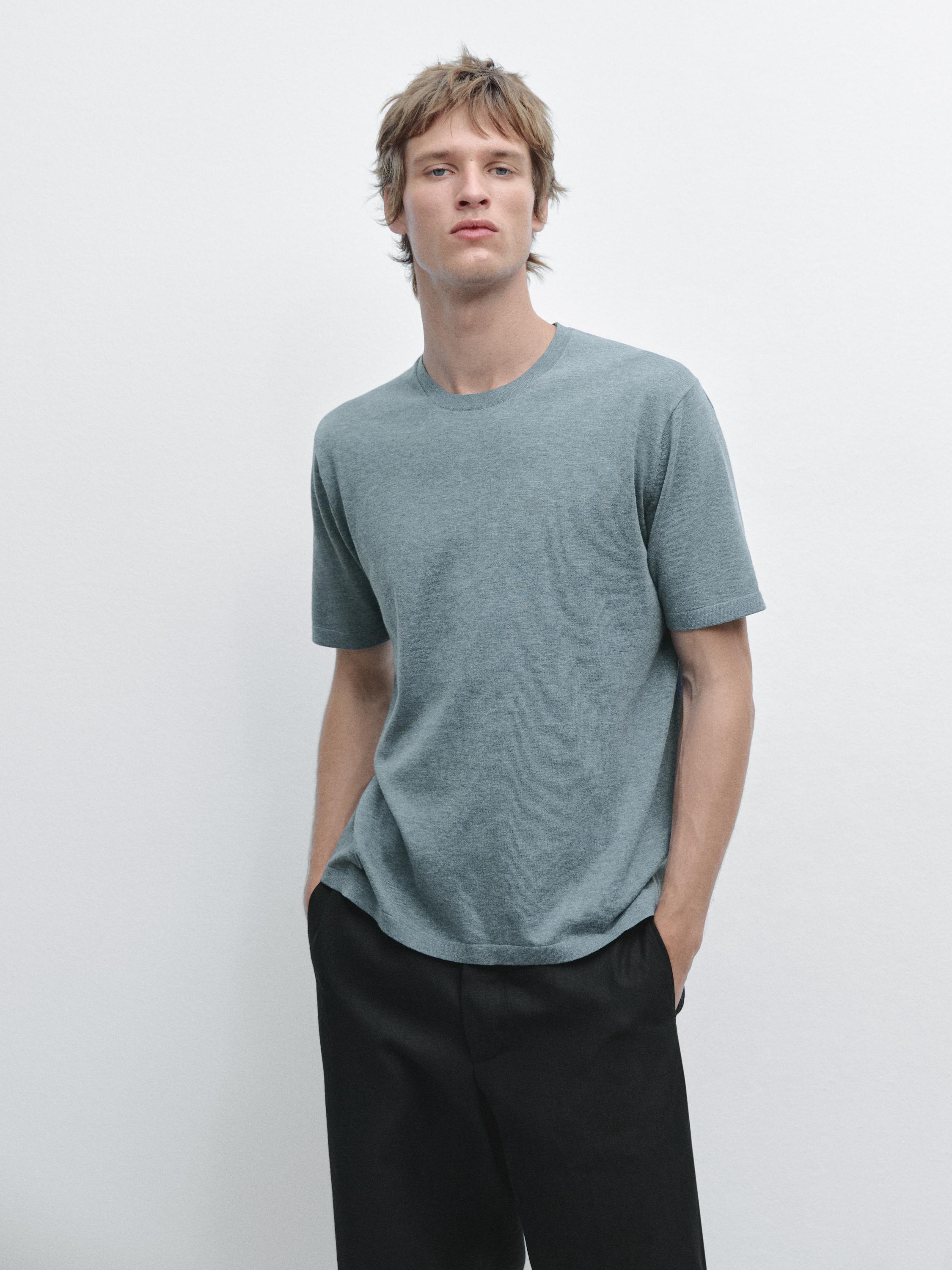 Трикотажна футболка з бавовни