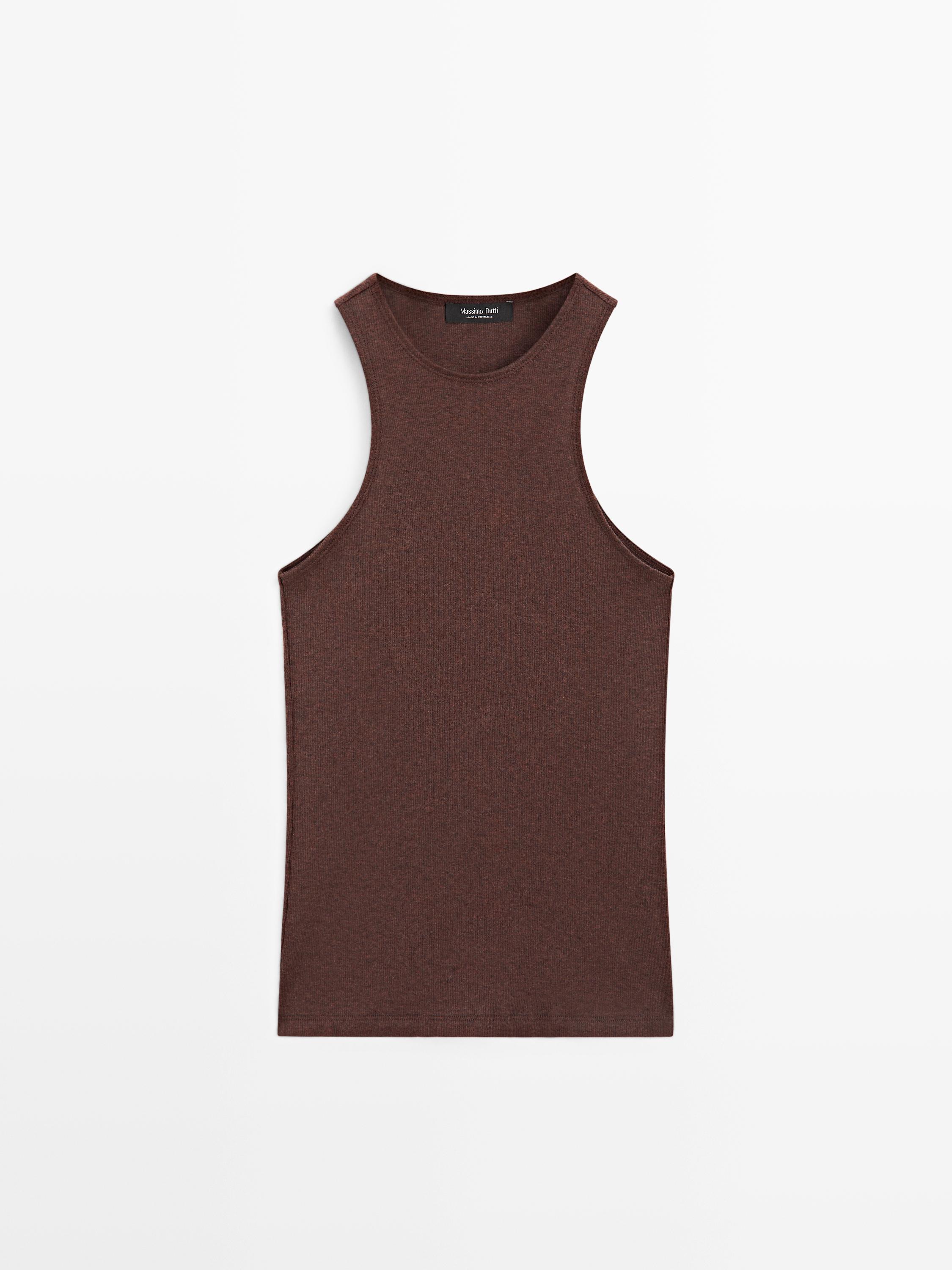 توب محاك خفيف قطن 100%