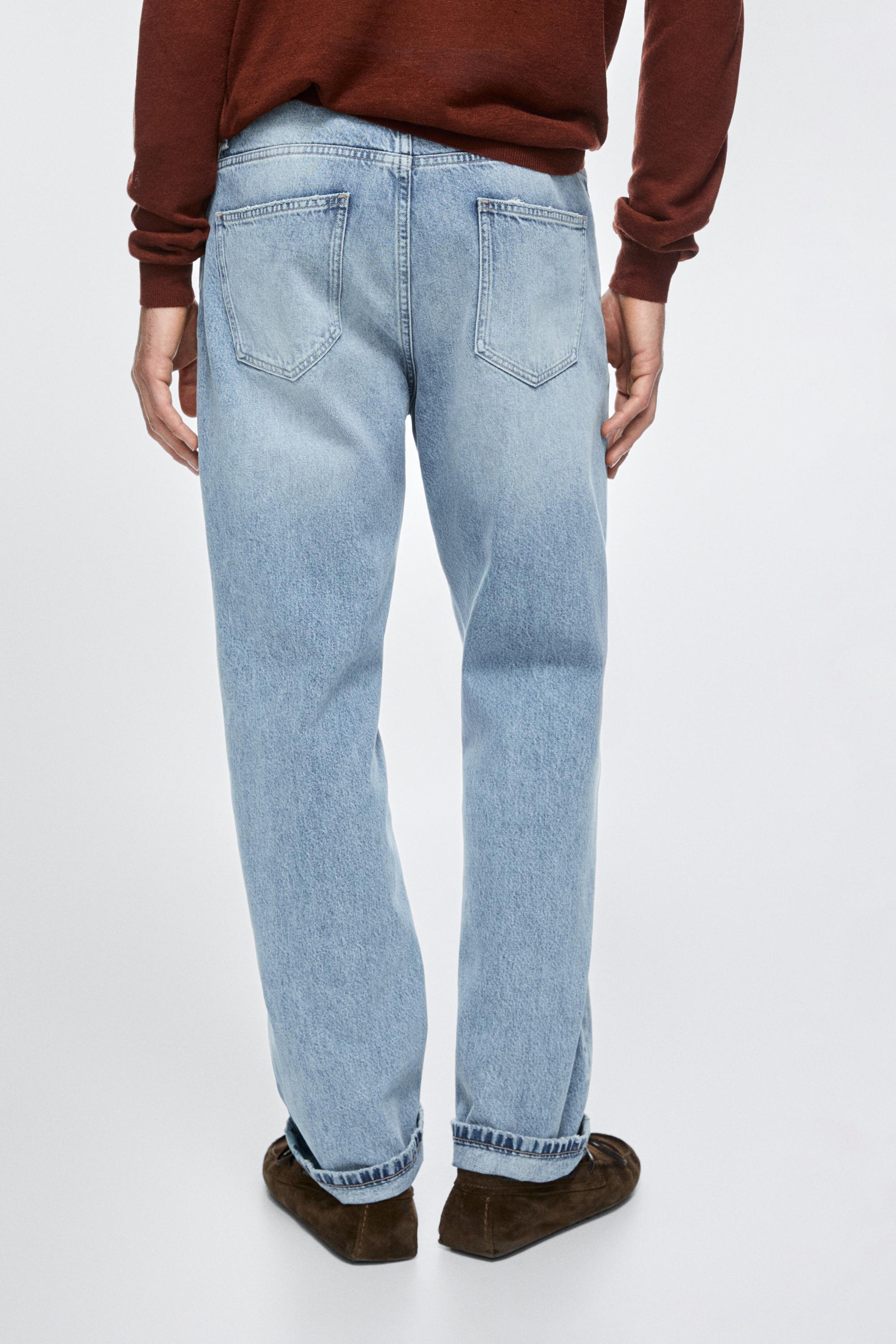 Straight-leg jeans — Light Blue
