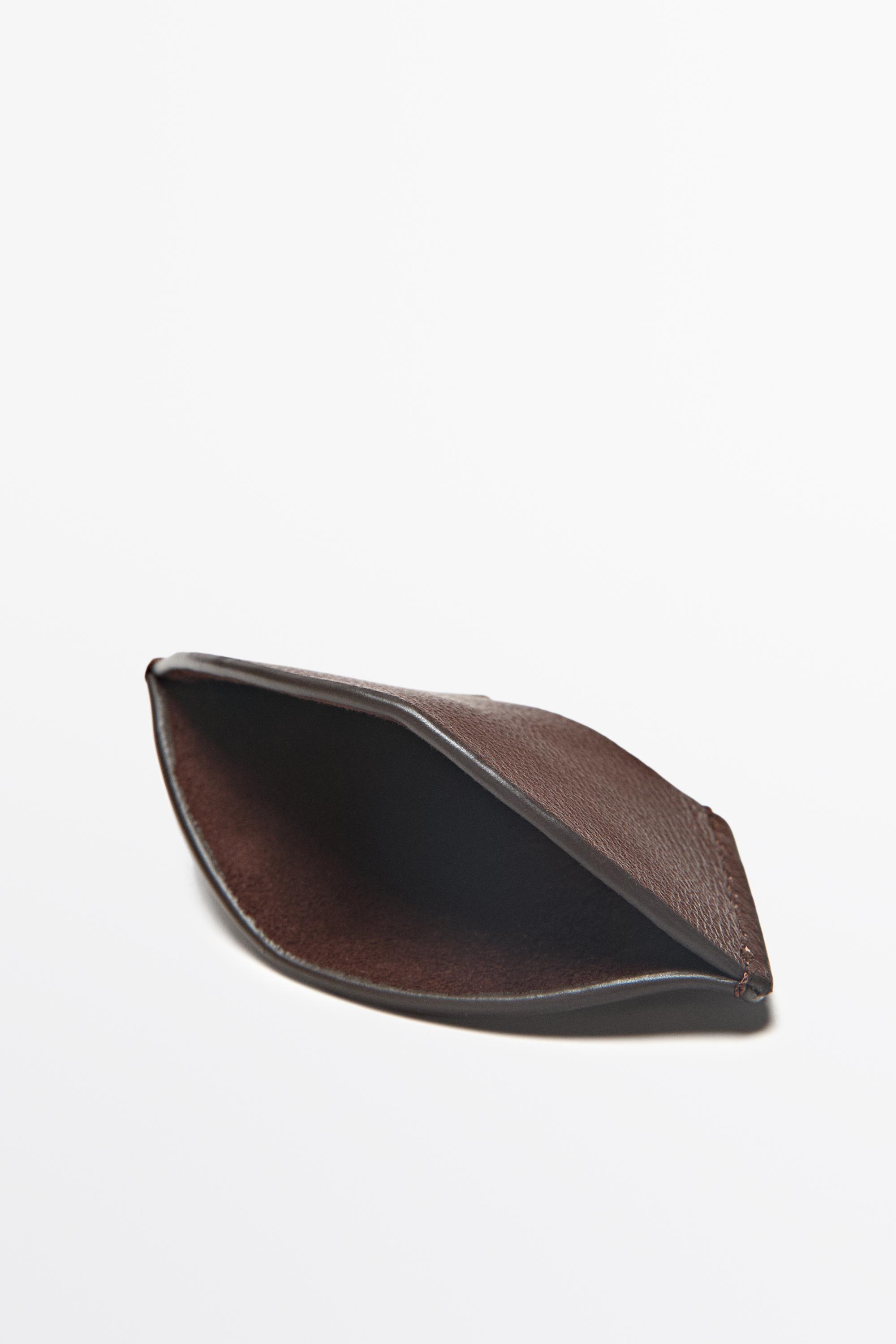 Nappa leather bookmark