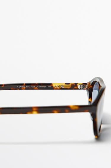 Oval sunglasses — BROWN 5