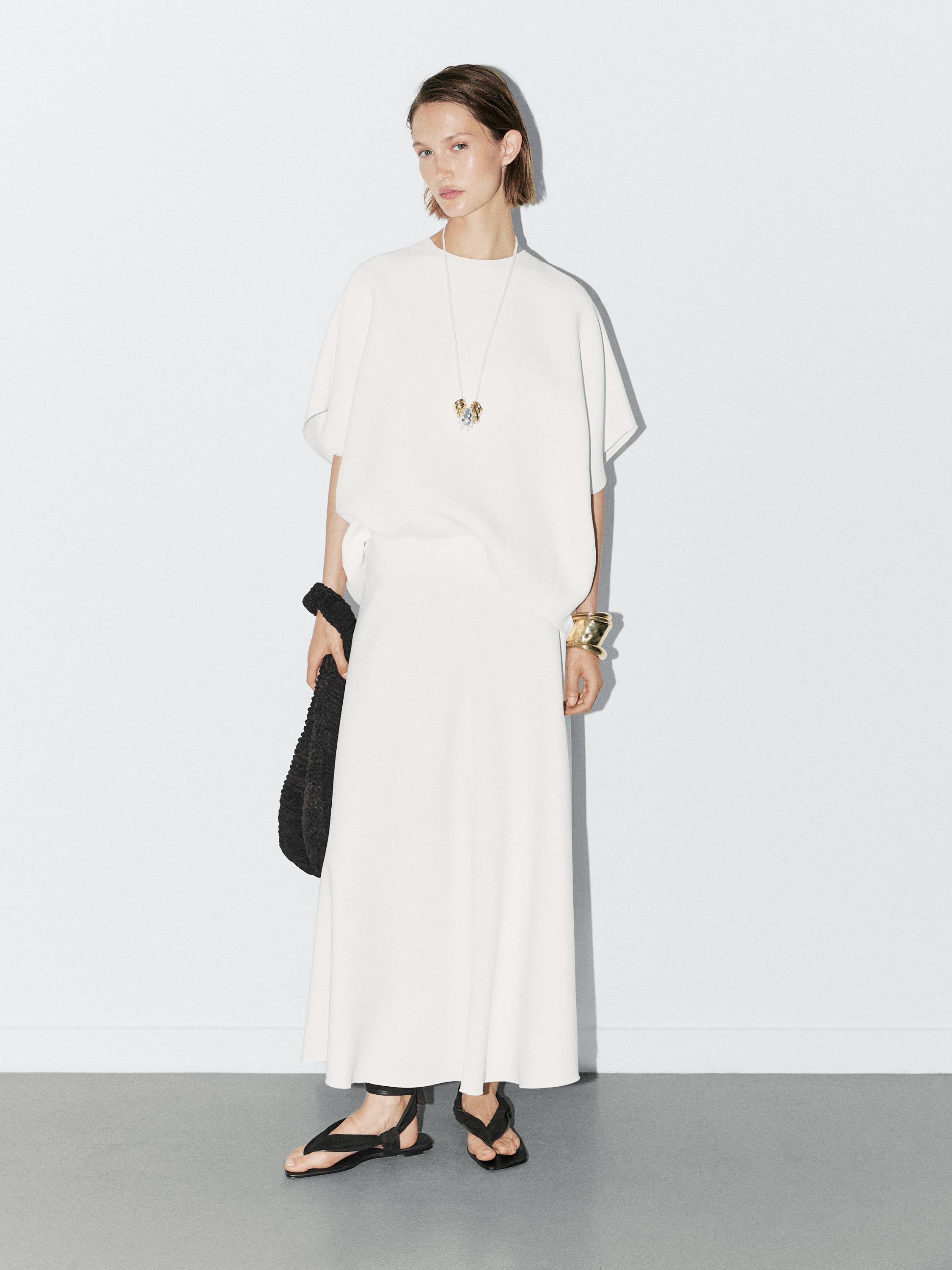Long sleeveless oversize blouse - STUDIO