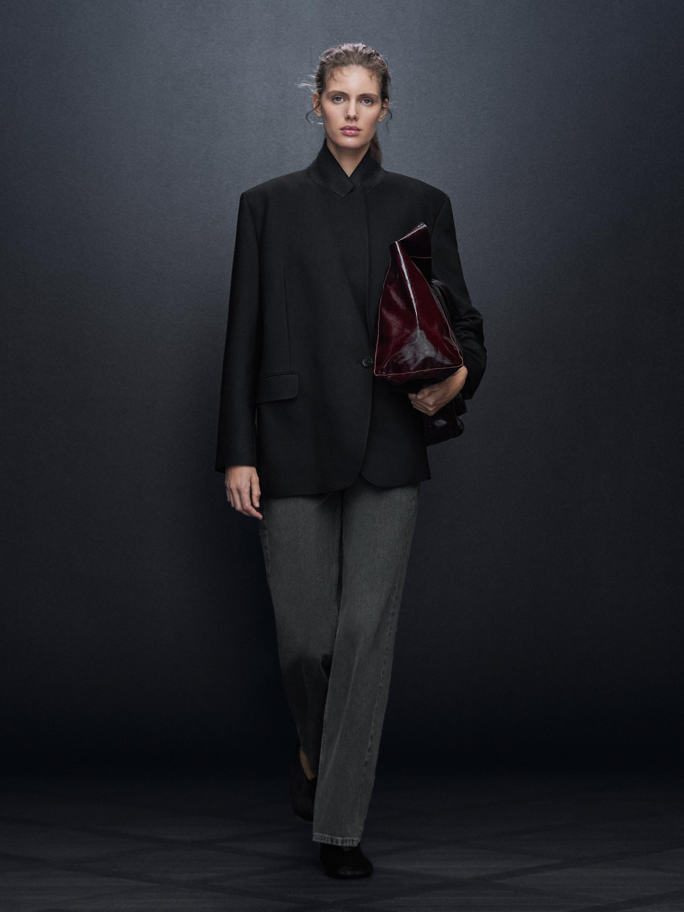 Cool wool suit blazer