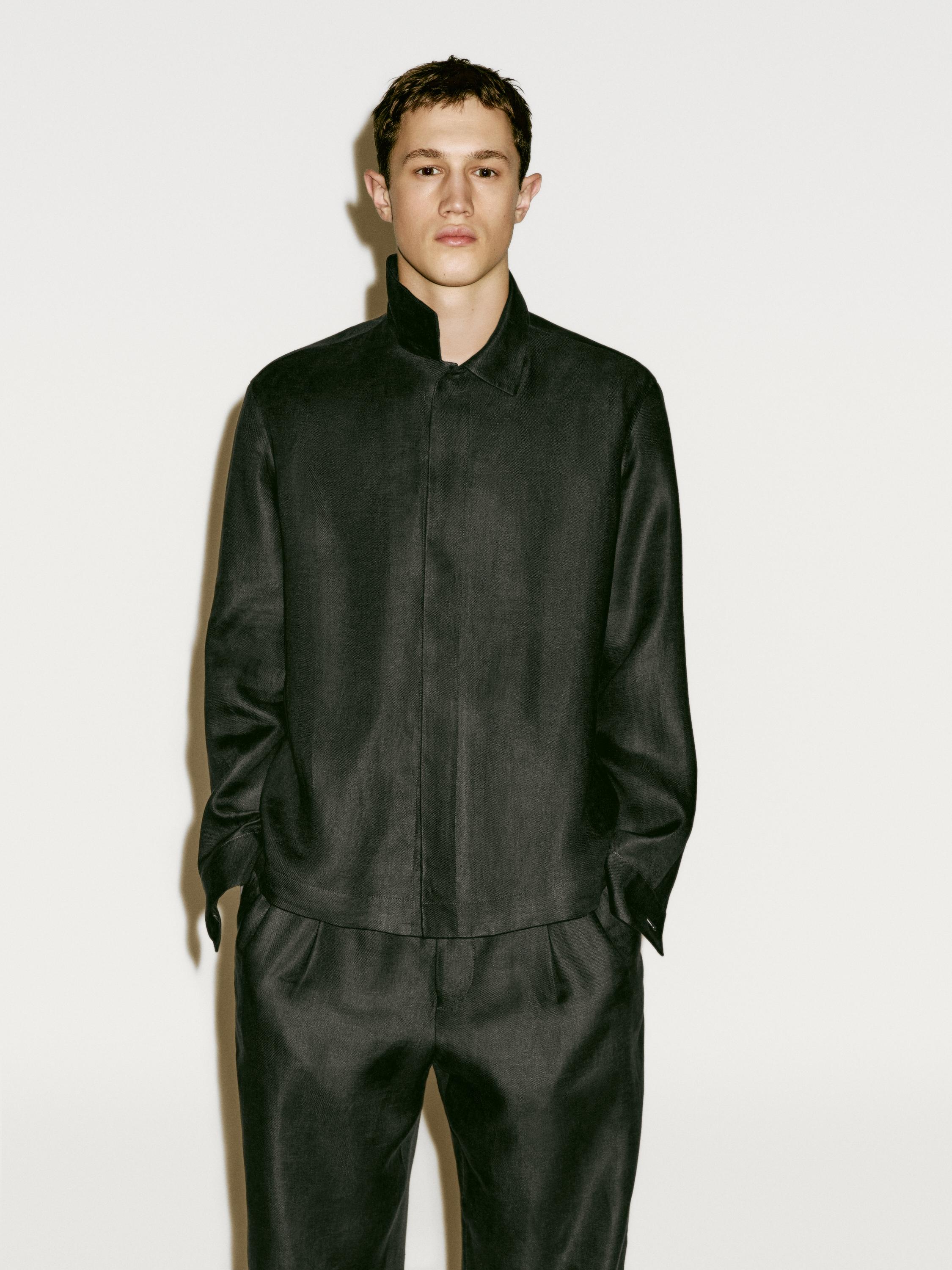 Sobrecamisa 100% lino - Limited edition