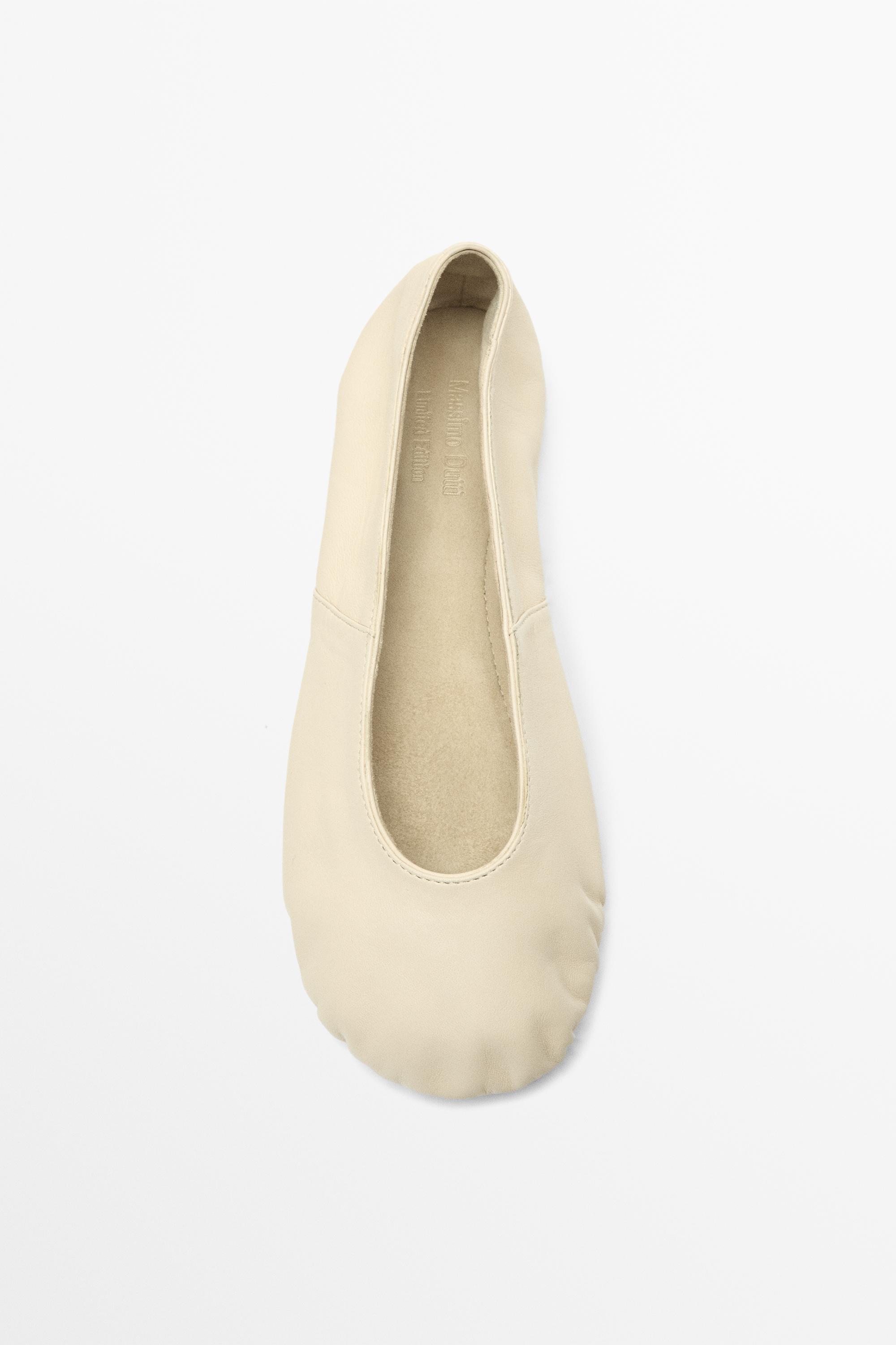 Soft leather ballet flats - Limited Edition — Vanilla
