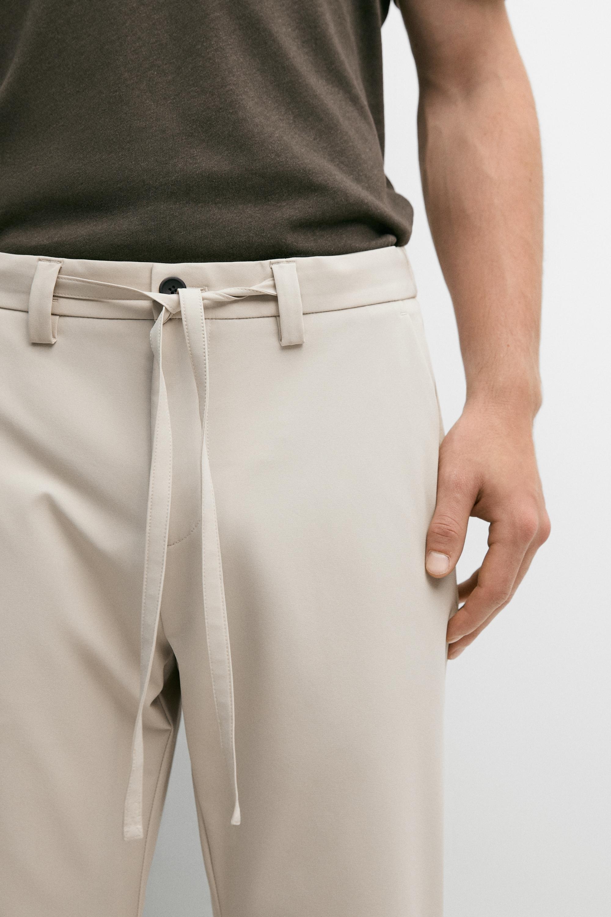 Technical trousers — Light Beige