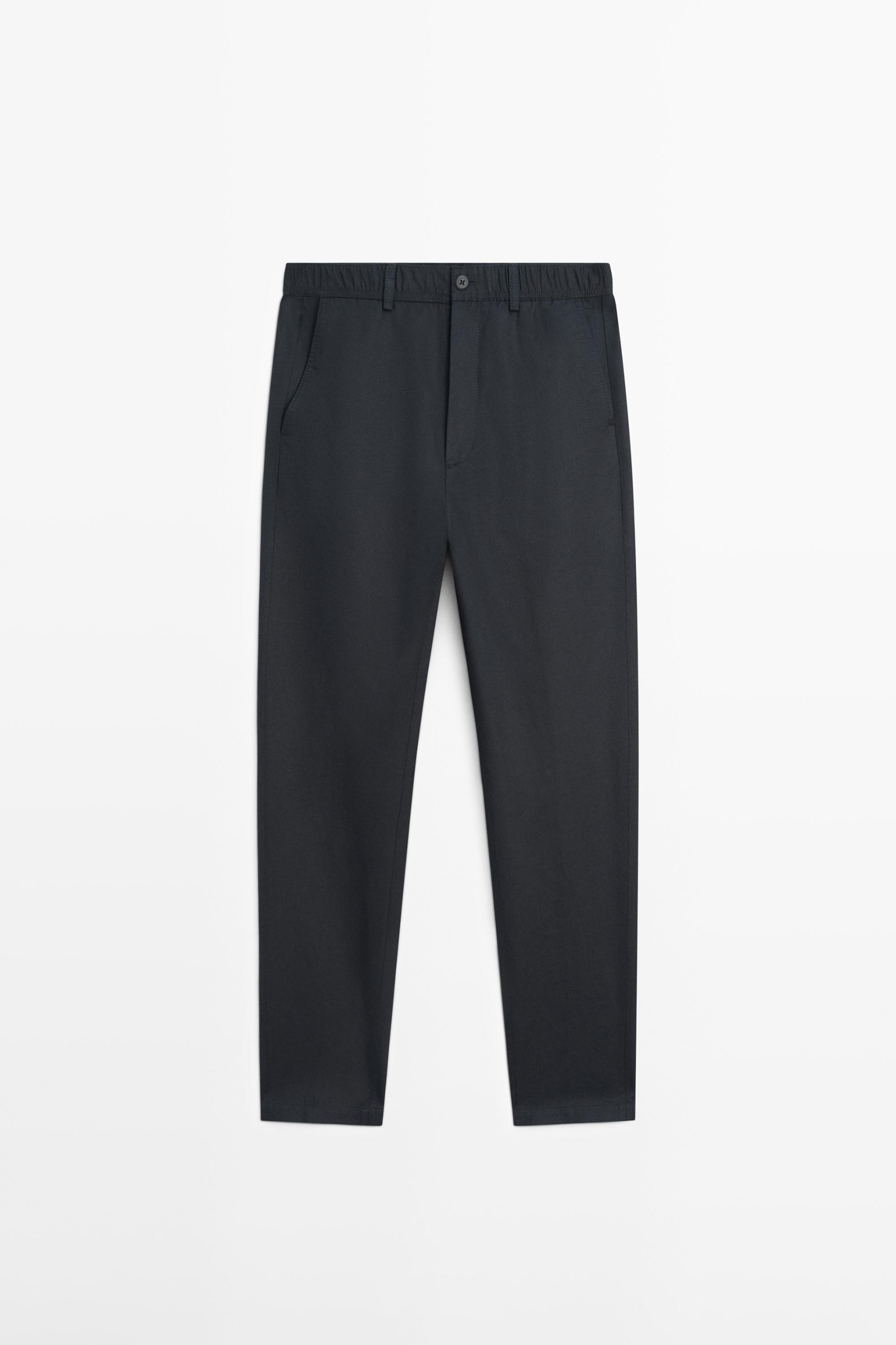 Jogger fit trousers — NAVY BLUE