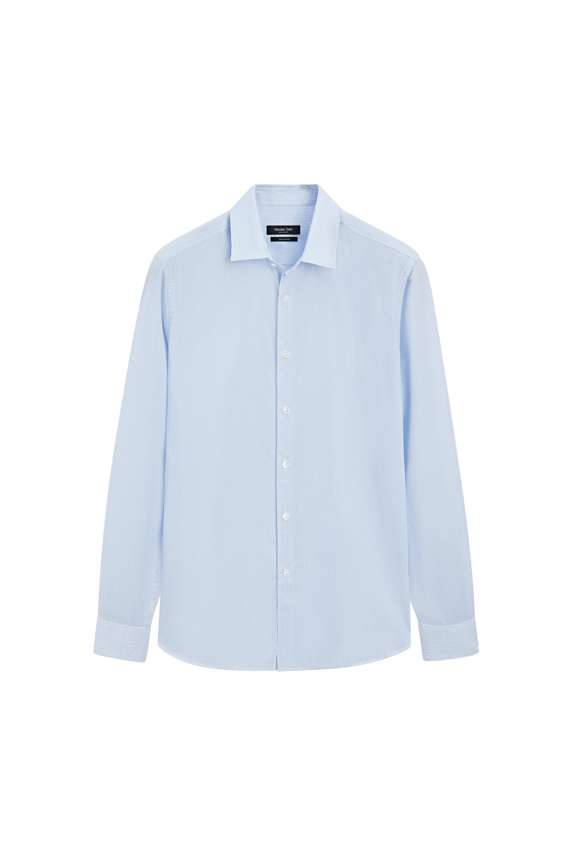 Massimo Dutti Çizgili regular fit gömlek