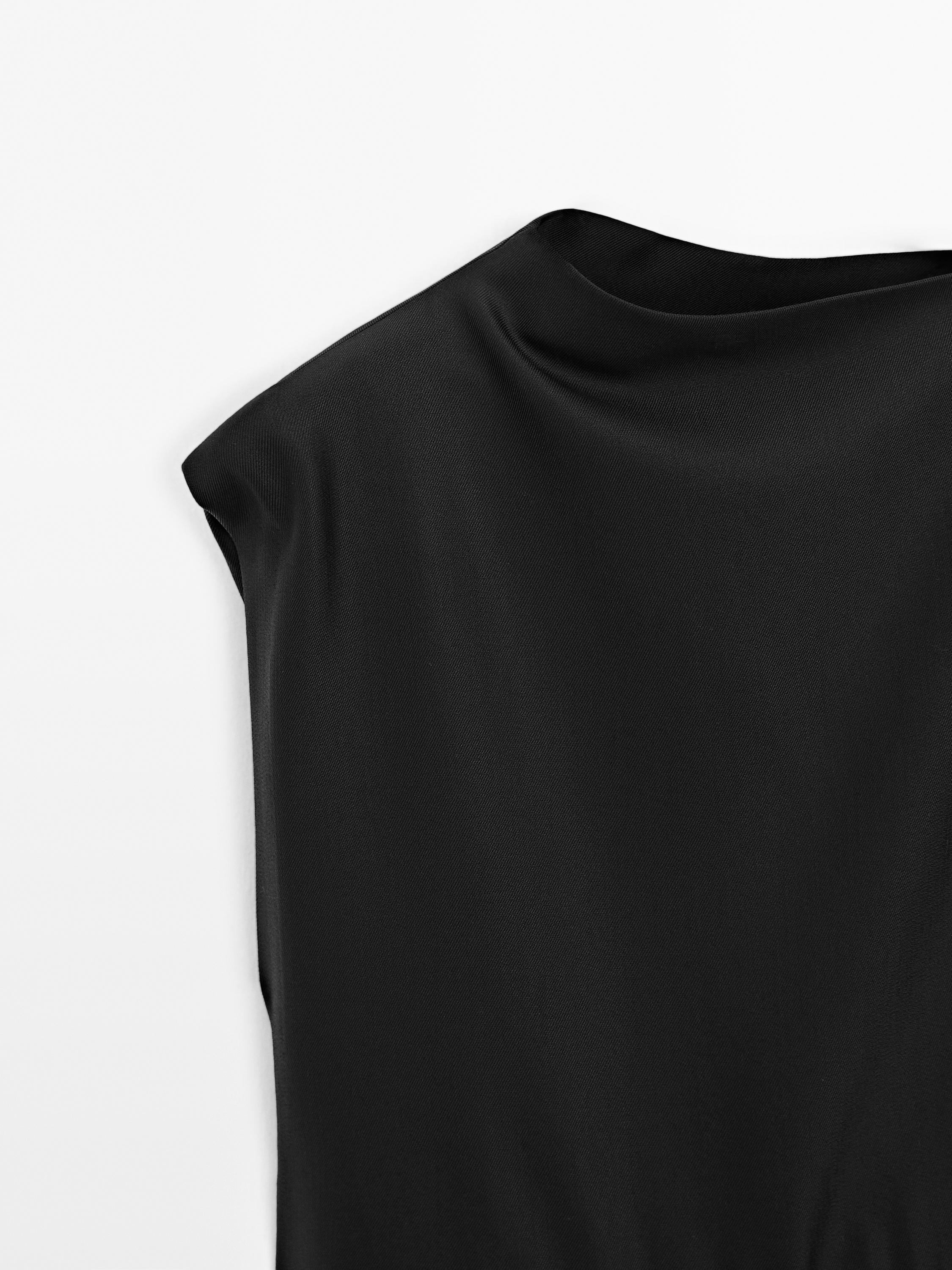 Long top with fringe detail - STUDIO