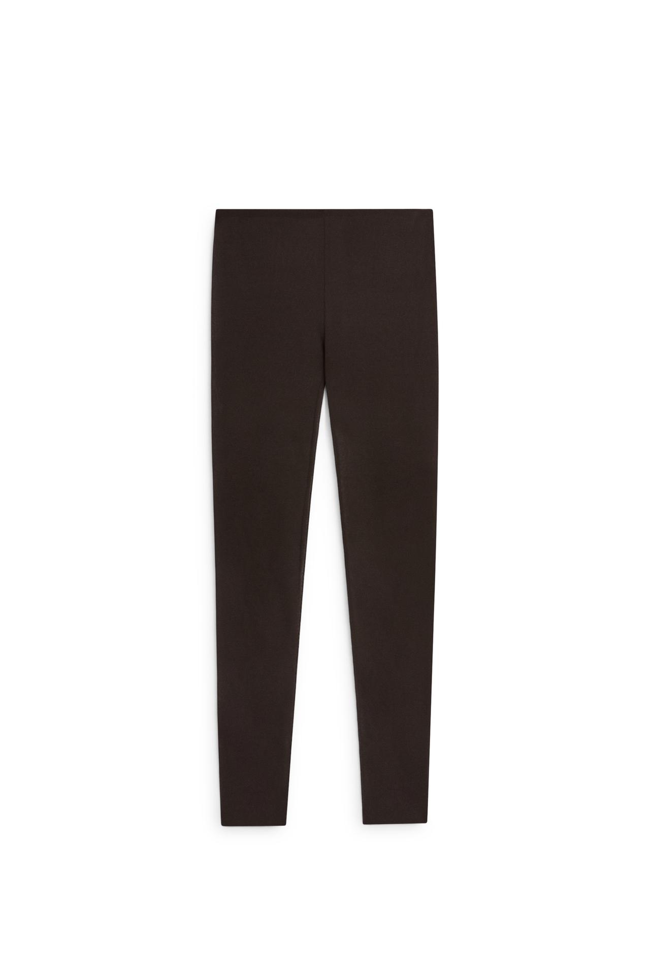 100% silk legging pants - LIMITED EDITION — Chocolate