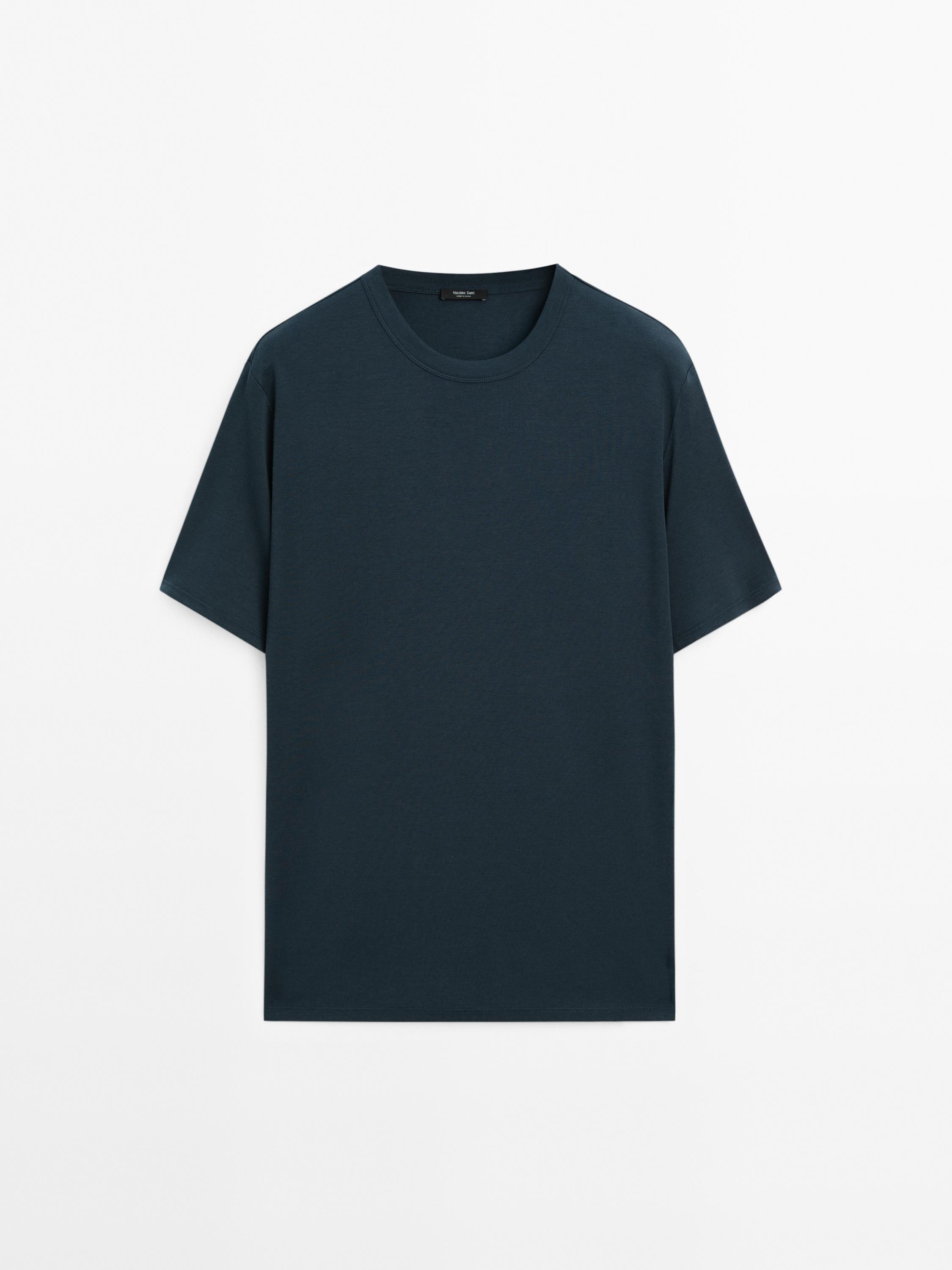 T-Shirt aus Baumwollmischgewebe