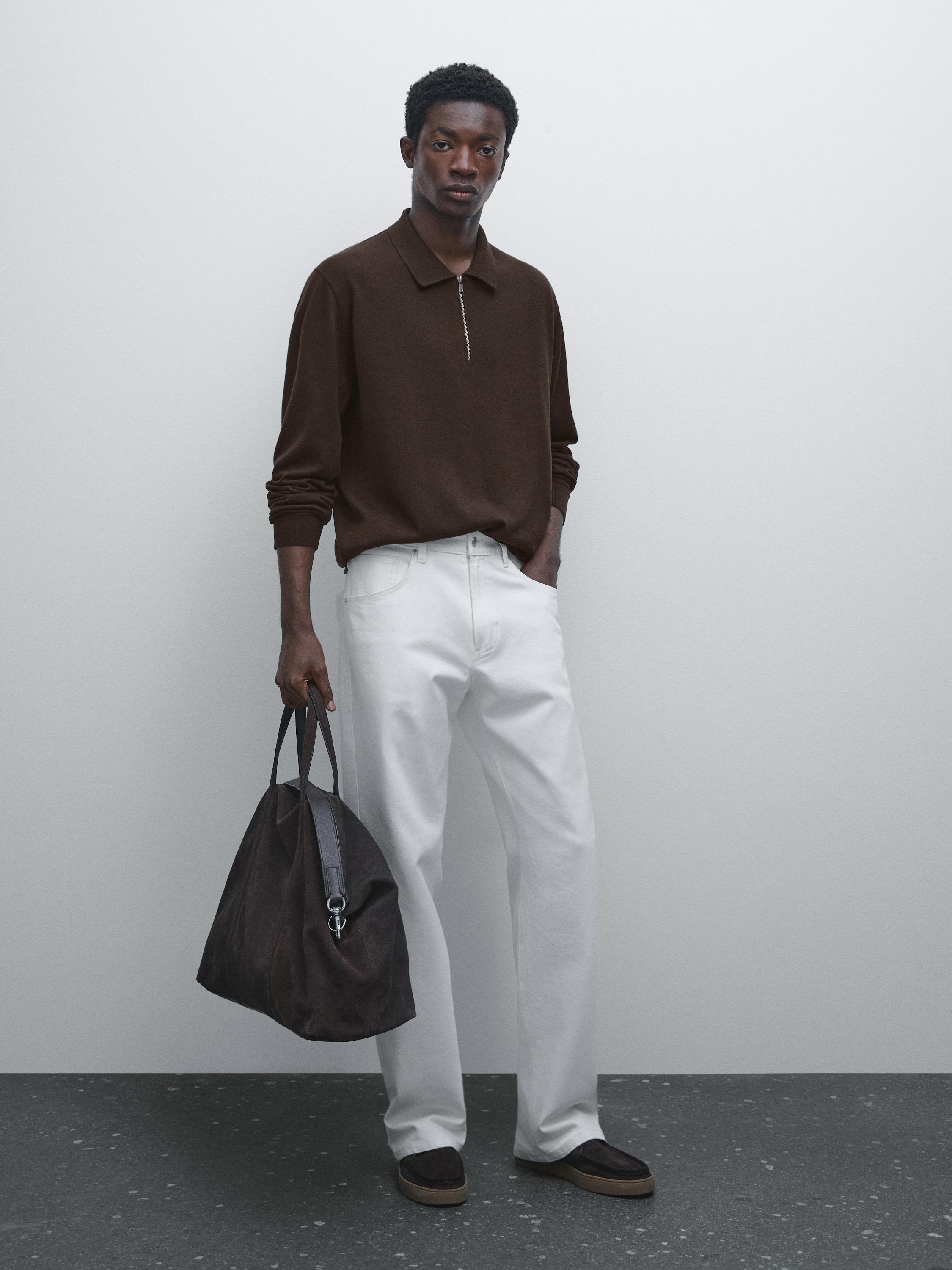 Jersey polo punto cremallera