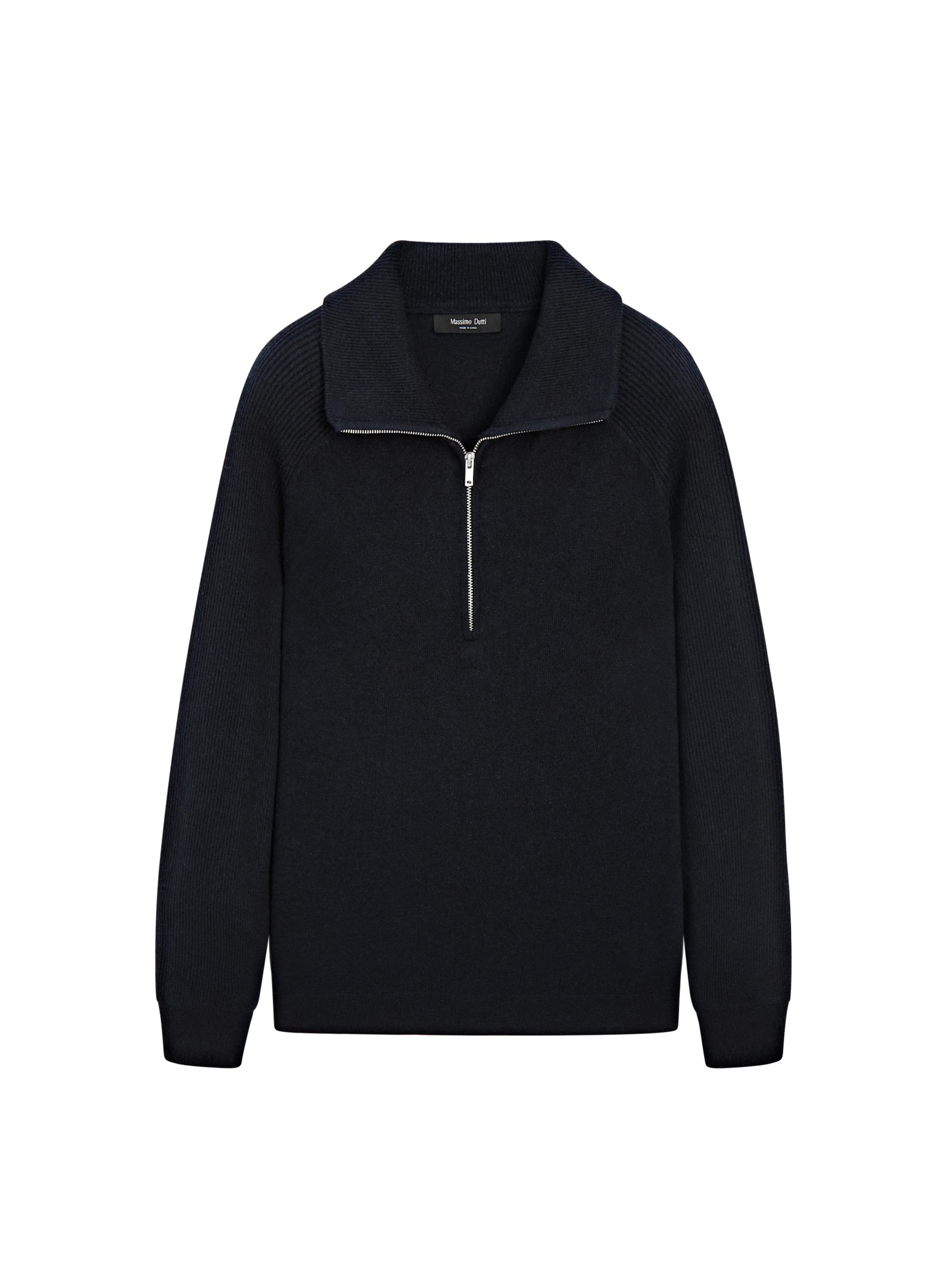 【Massimo Dutti】Technical fabric sweatshirt with zip detail 05162862407-c.jpg?ts=1737966794423