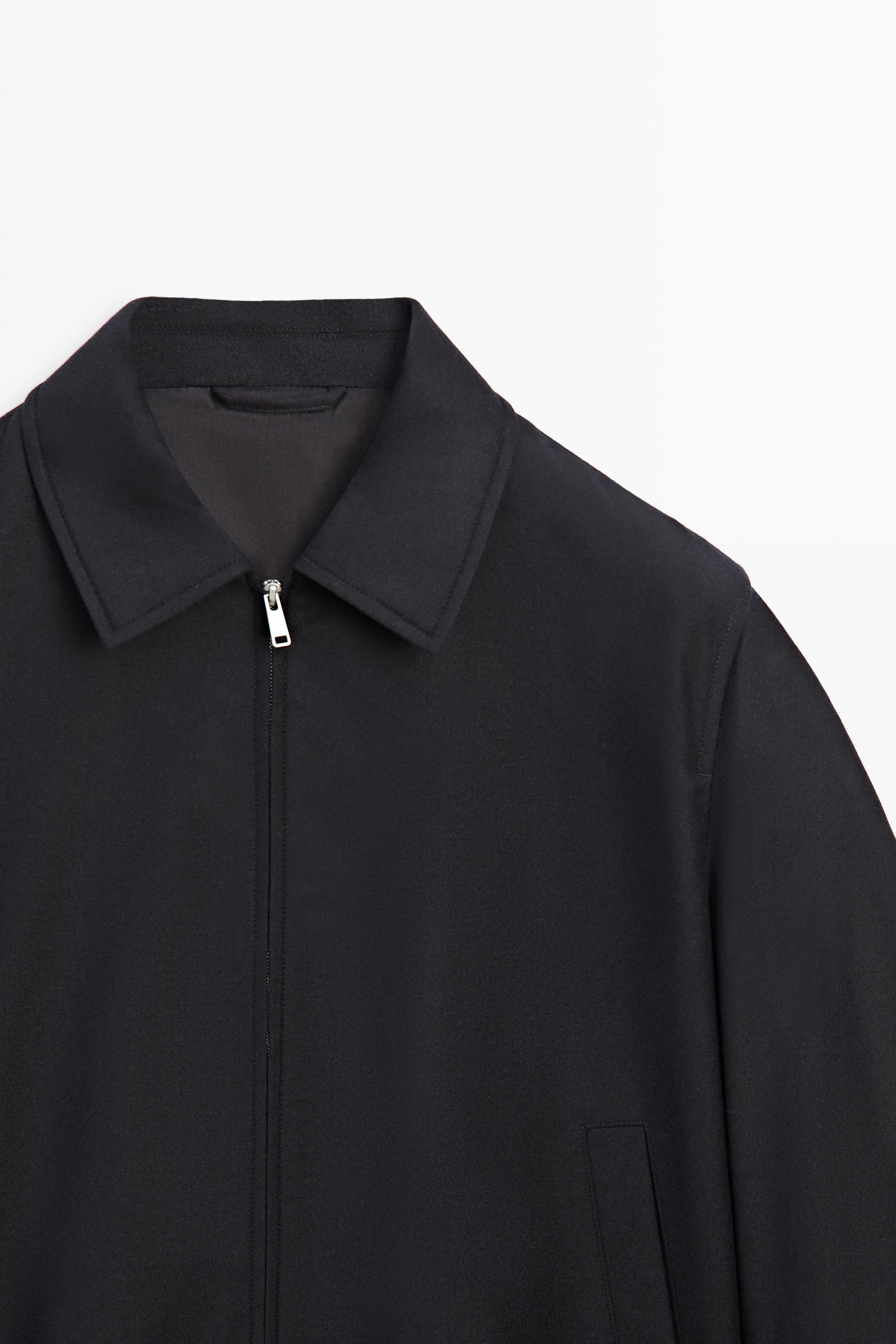 Massimo Dutti Süet %100 yün bomber ceket total look