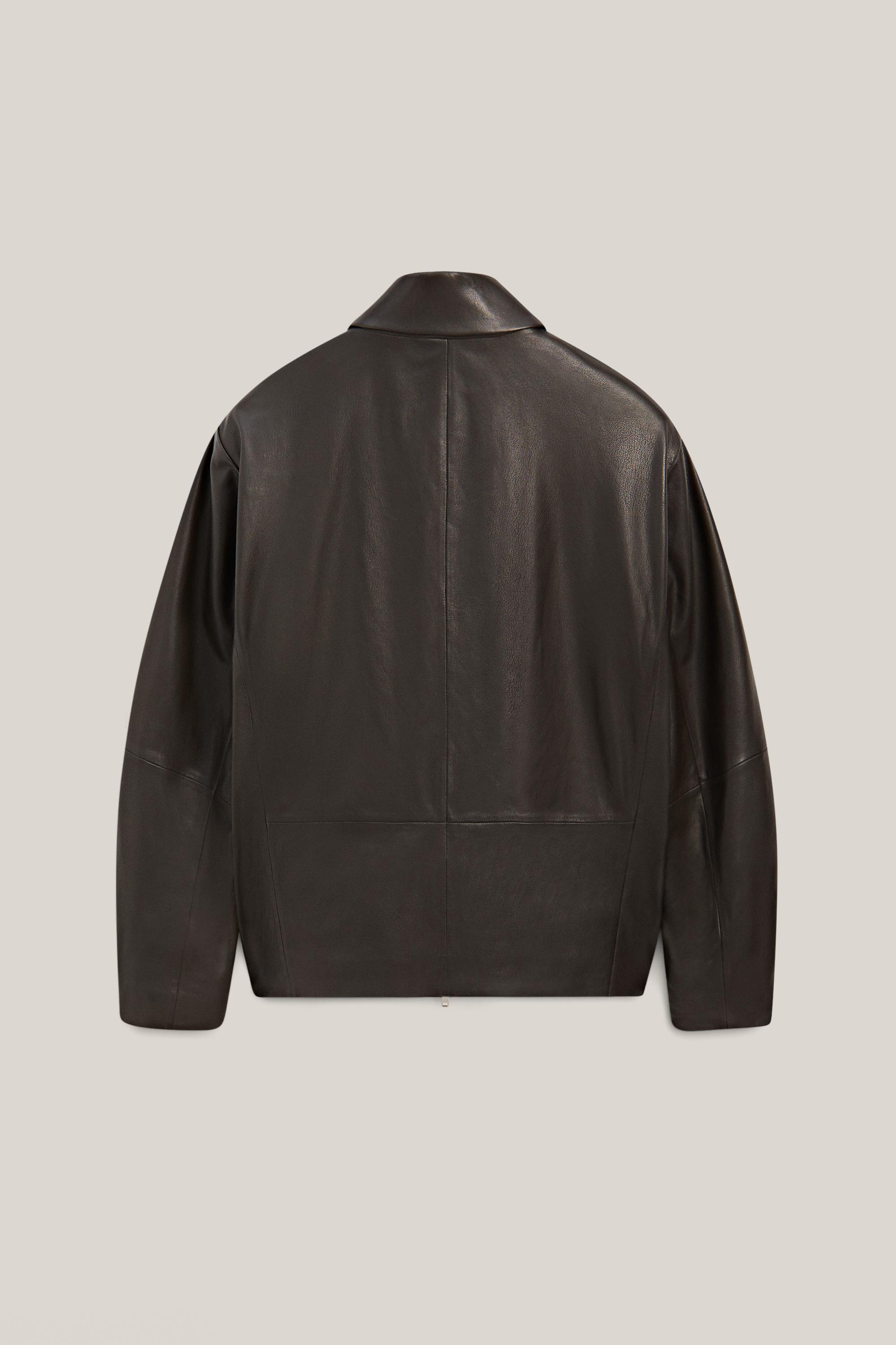 Soft nappa leather jacket - LIMITED EDITION — BROWN