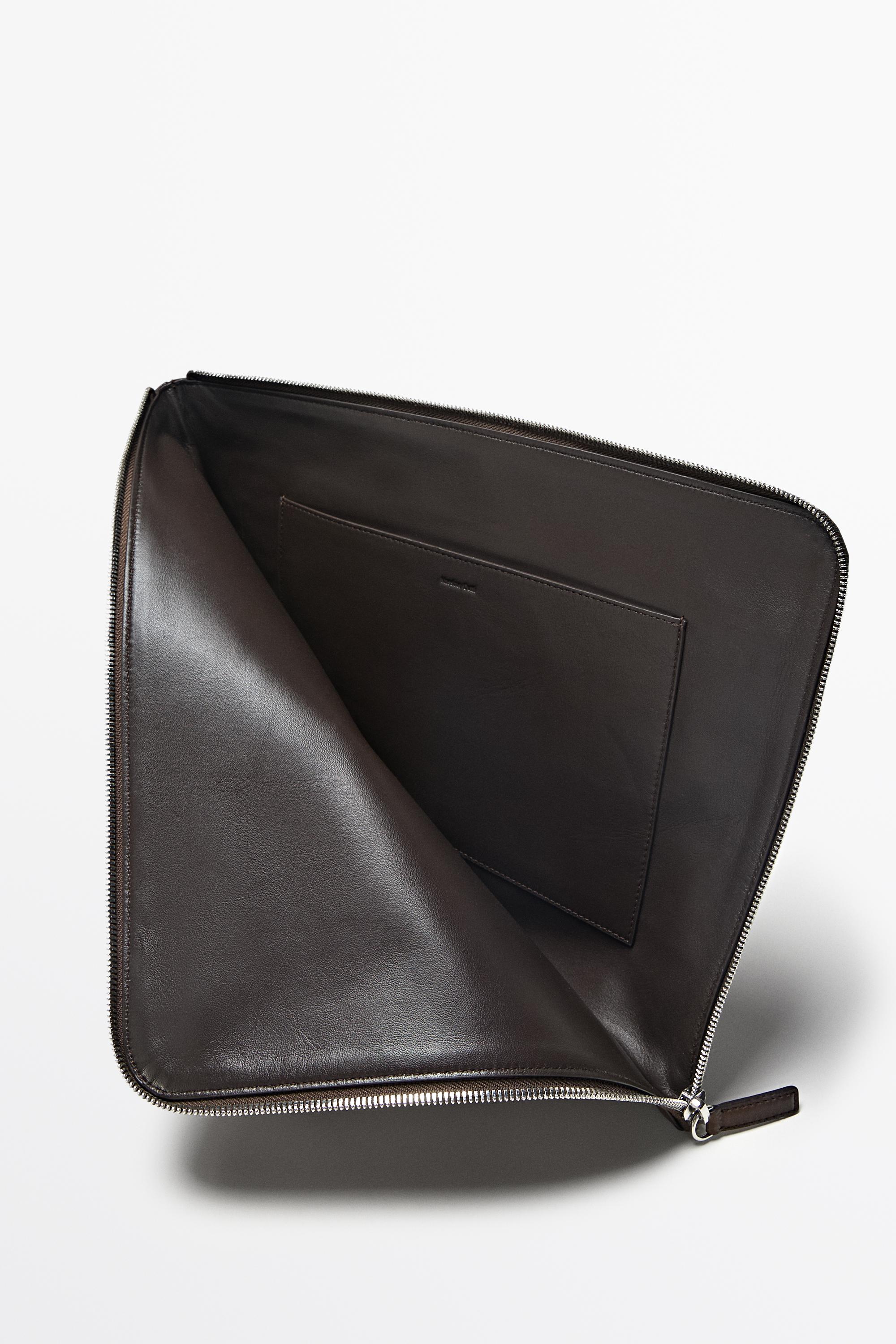 Large Nappa leather laptop sleeve