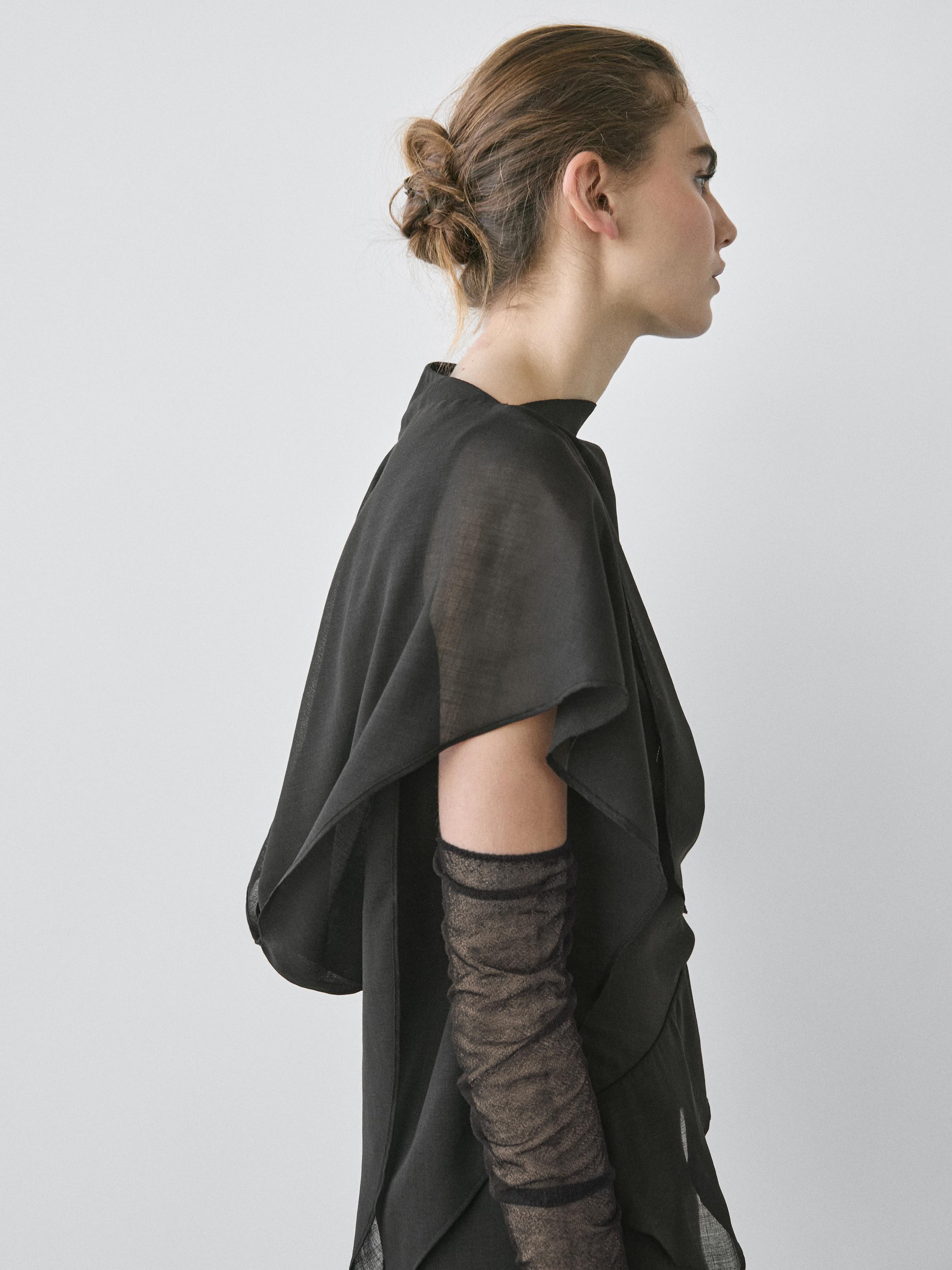 Gants longs semi-transparents - STUDIO