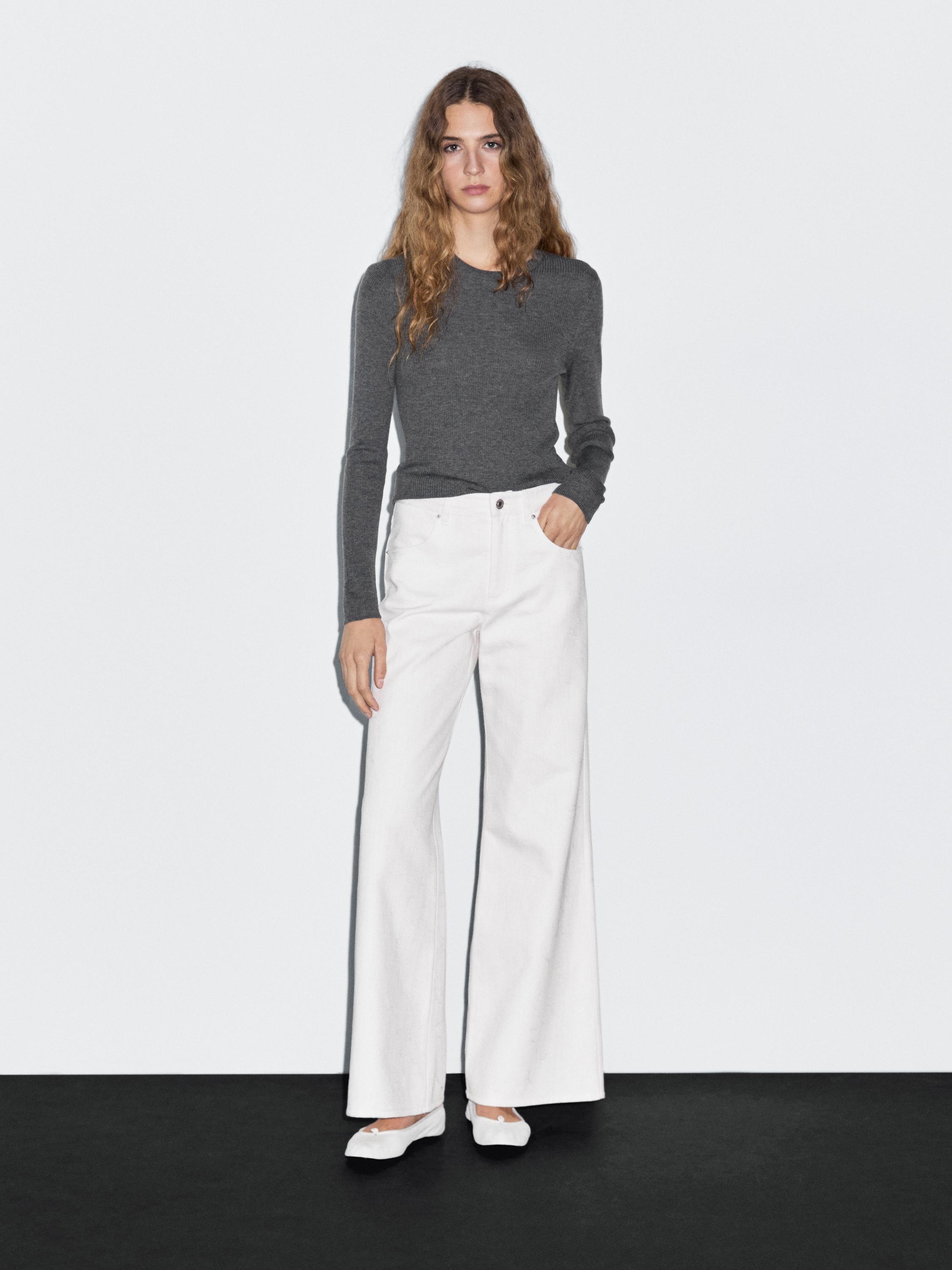 Tejan trousers with texture detail
