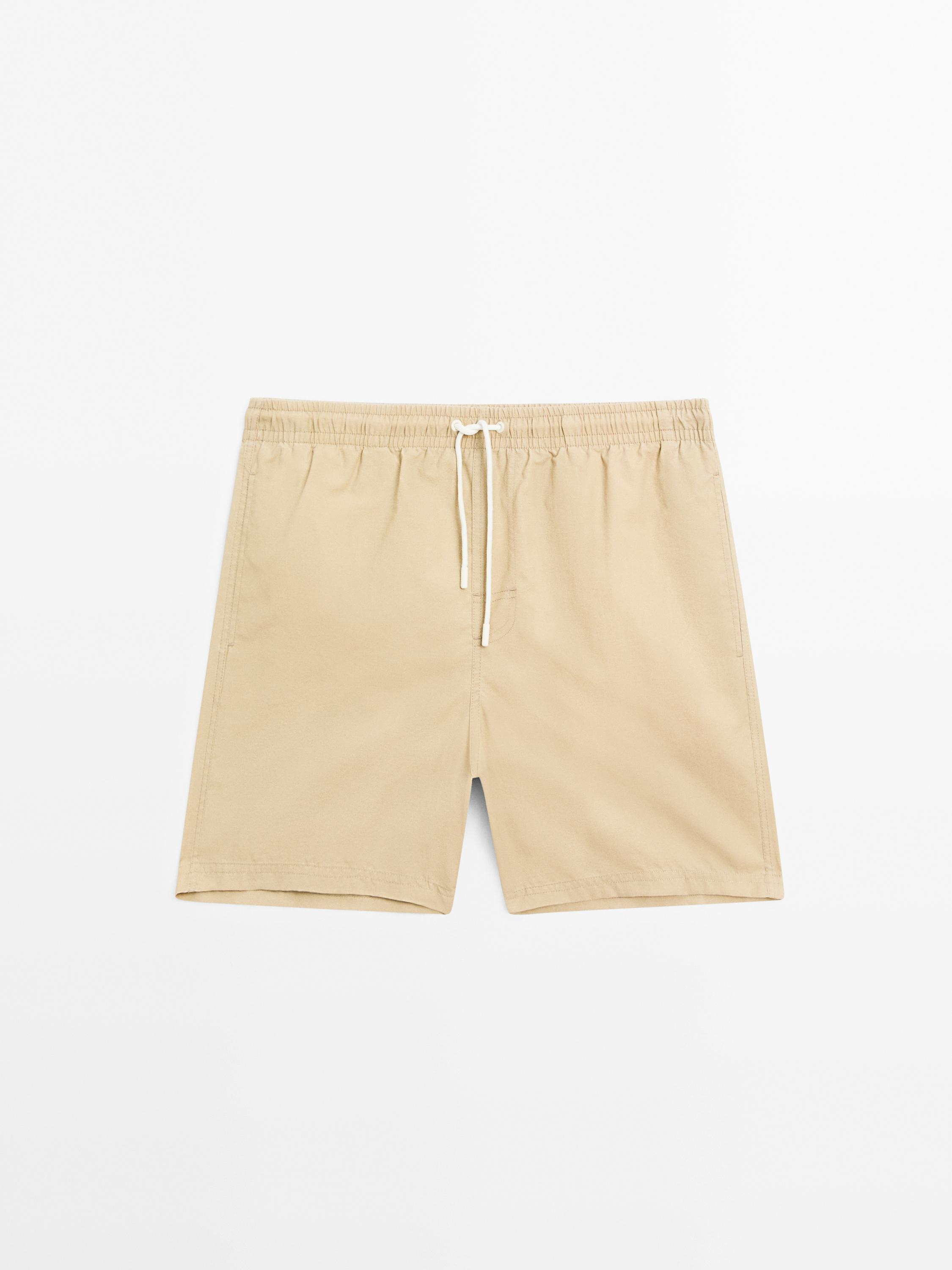 Bañador liso regular fit