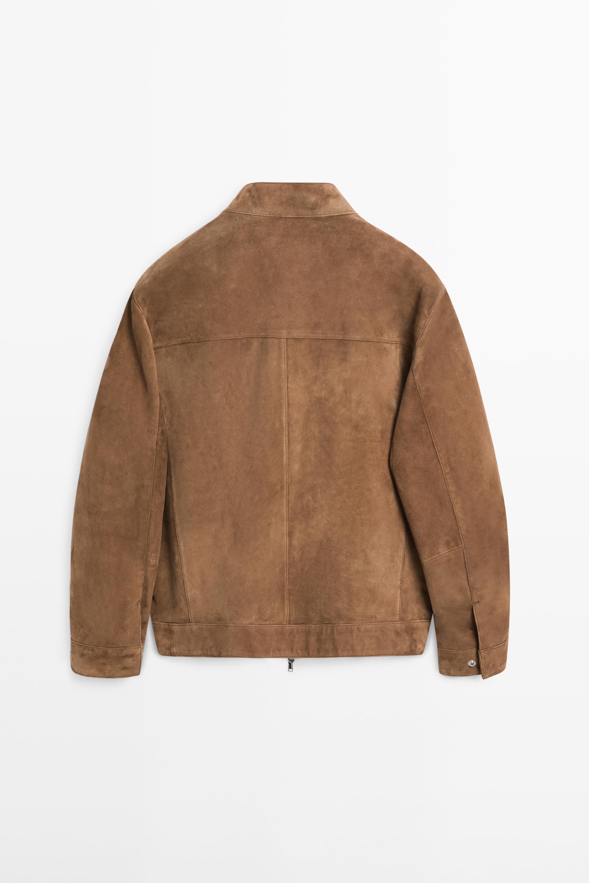 Suede leather jacket — OCHRE