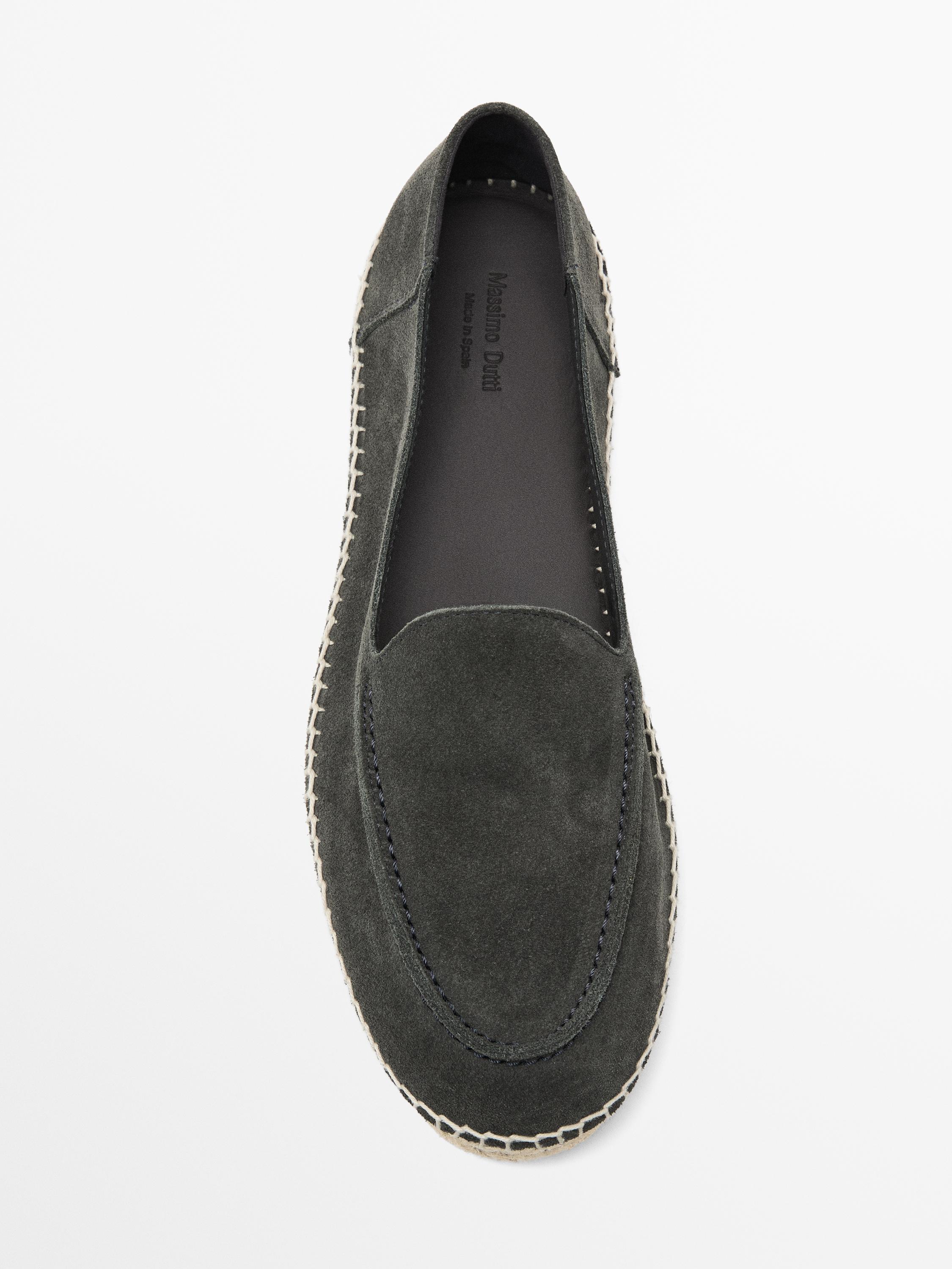 Moc toe espadrilles