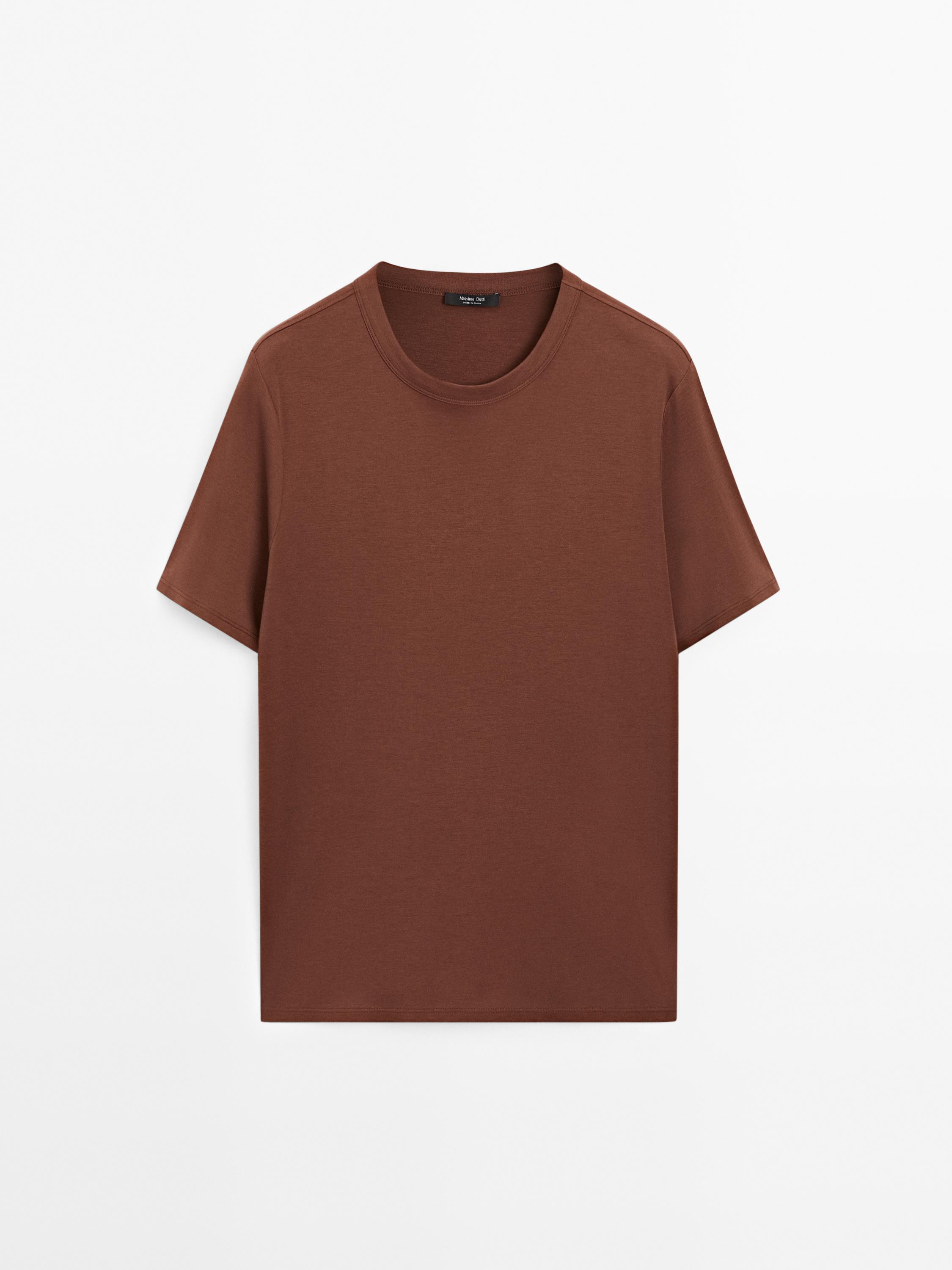 T-Shirt aus Baumwollmischgewebe