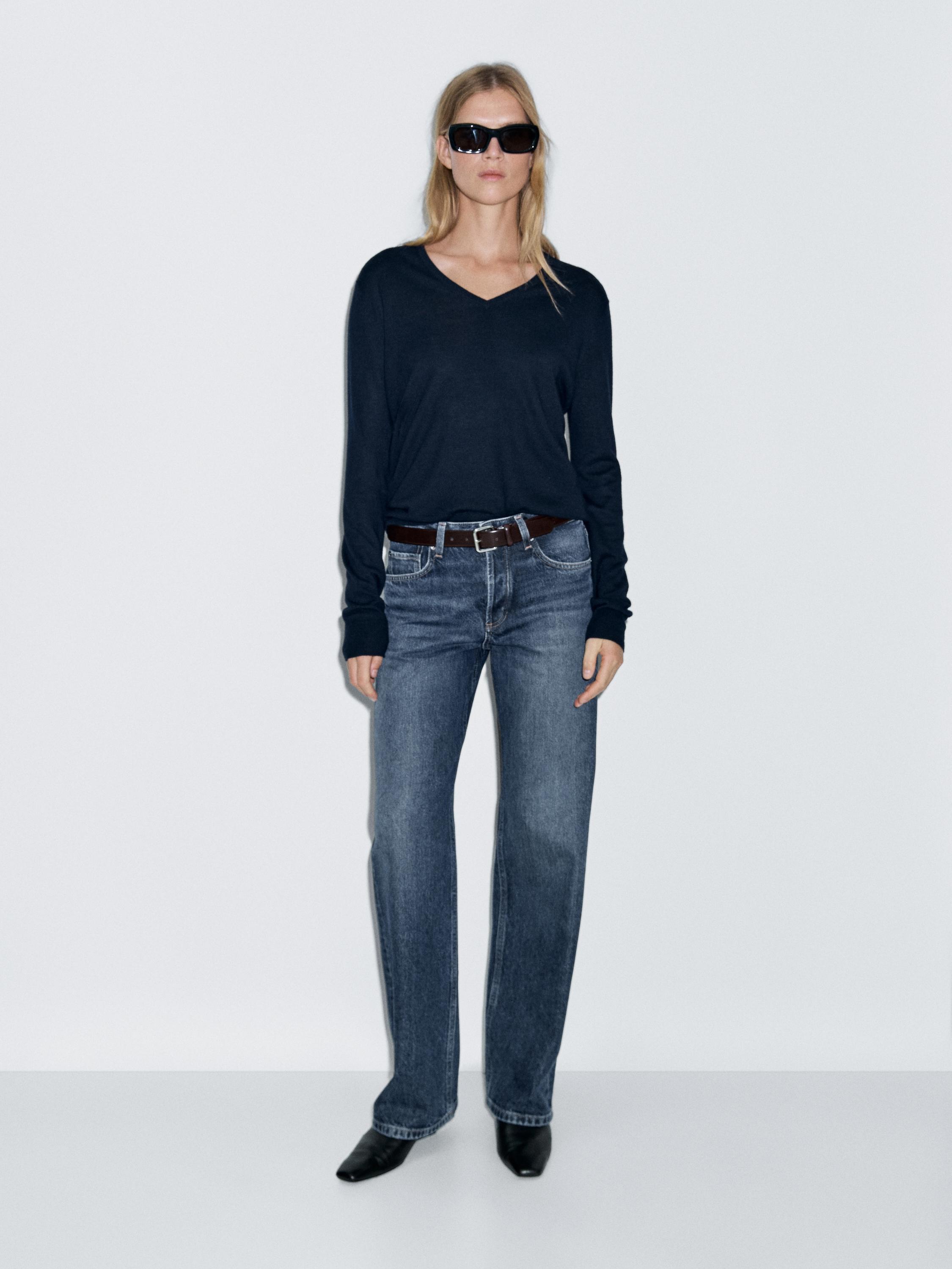Jean large mid-rise