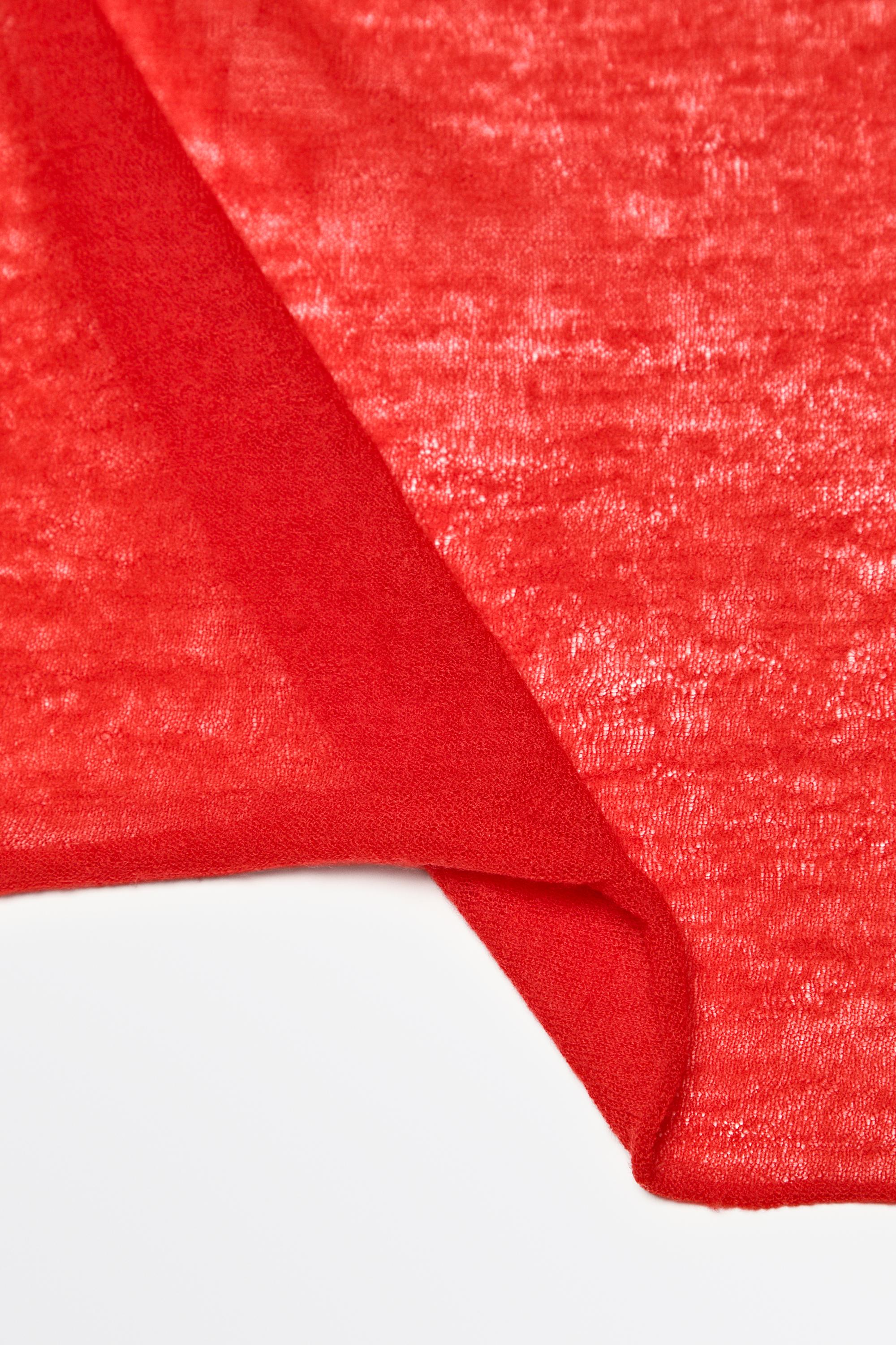 100% Cashmere scarf — RED