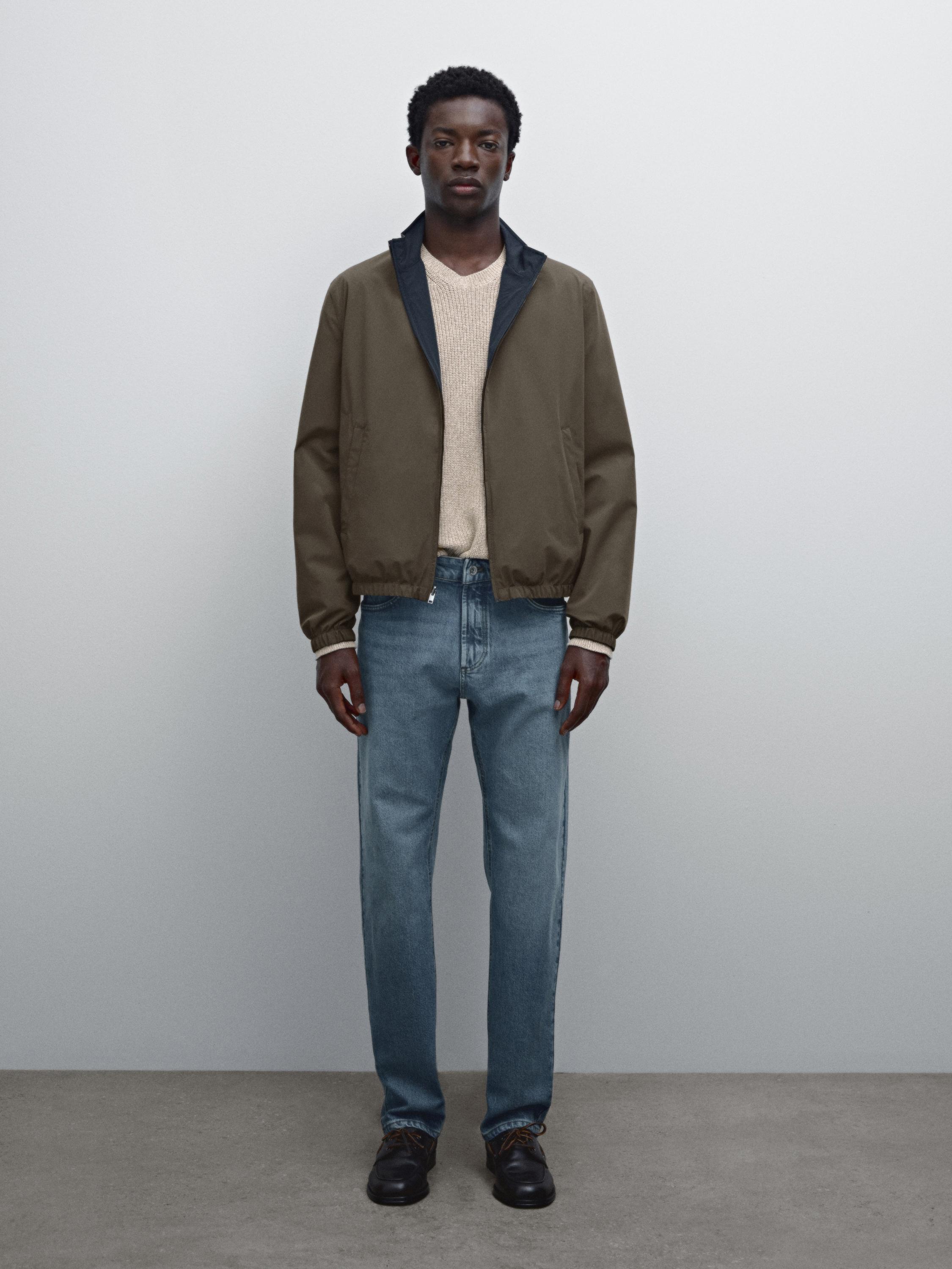 Reversible bi-stretch jacket