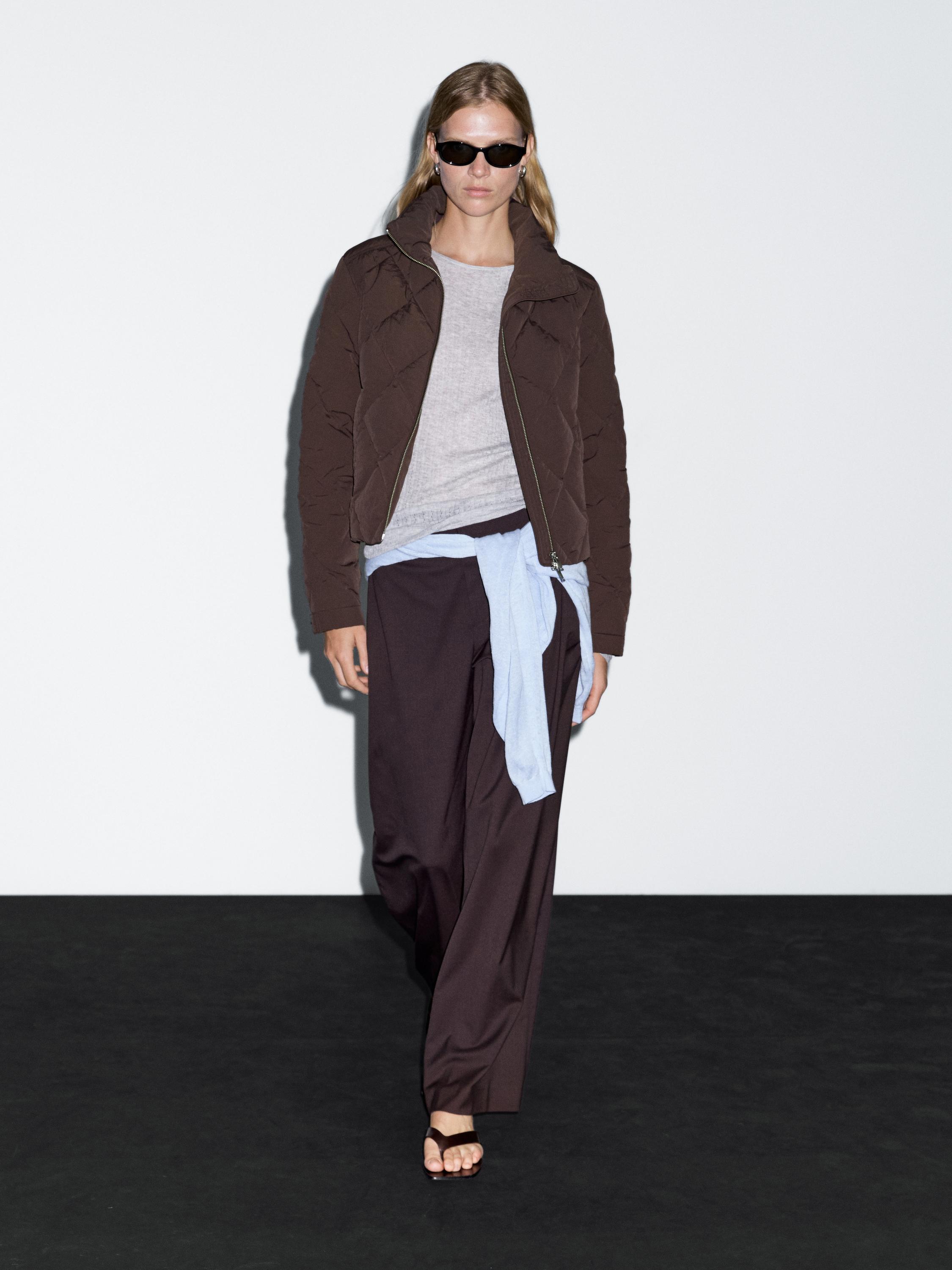 Short puffer jacket