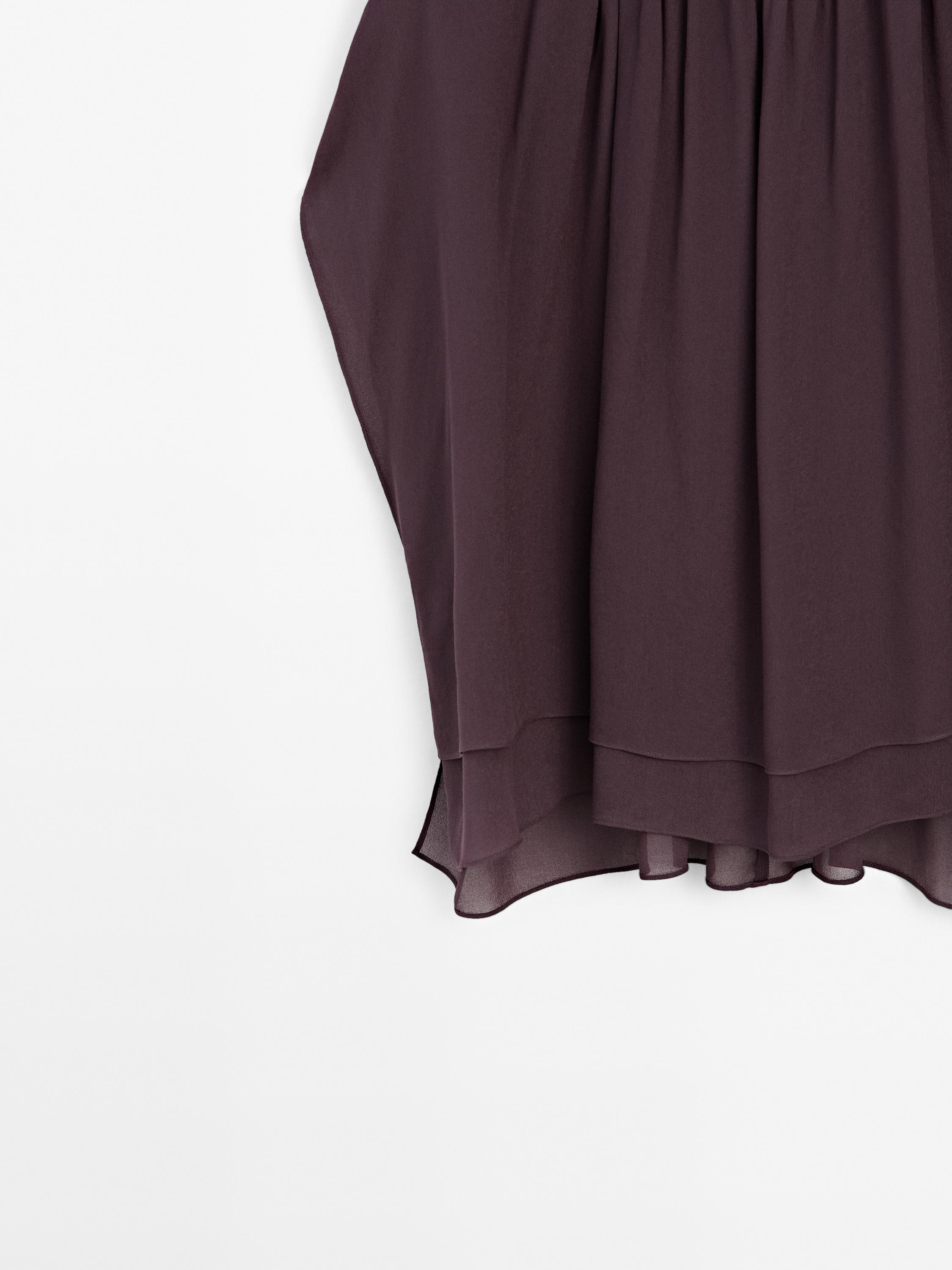 Short double-layer cape