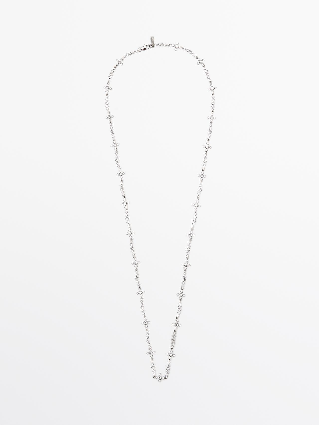 Pendentif Brillants Chandelier - Argent - 01 - Massimo Dutti - Femme