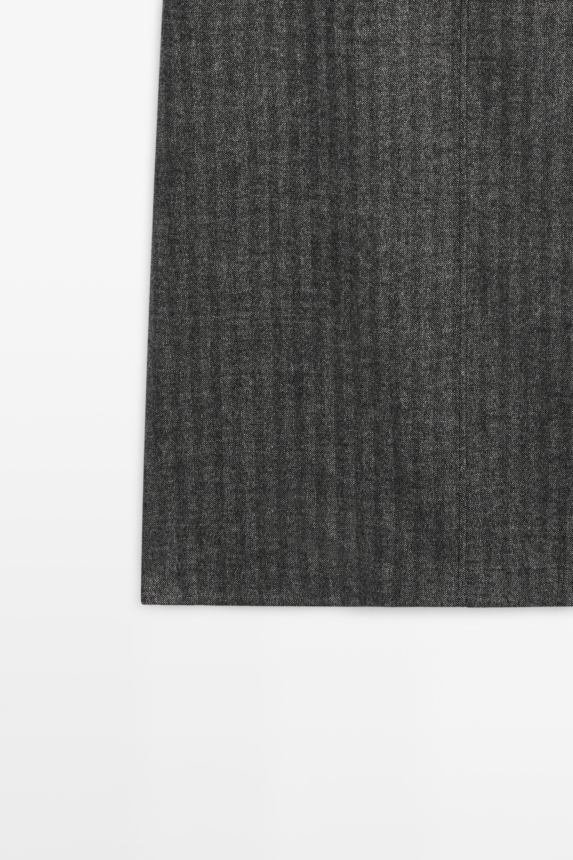 Strappy midi dress — CHARCOAL
