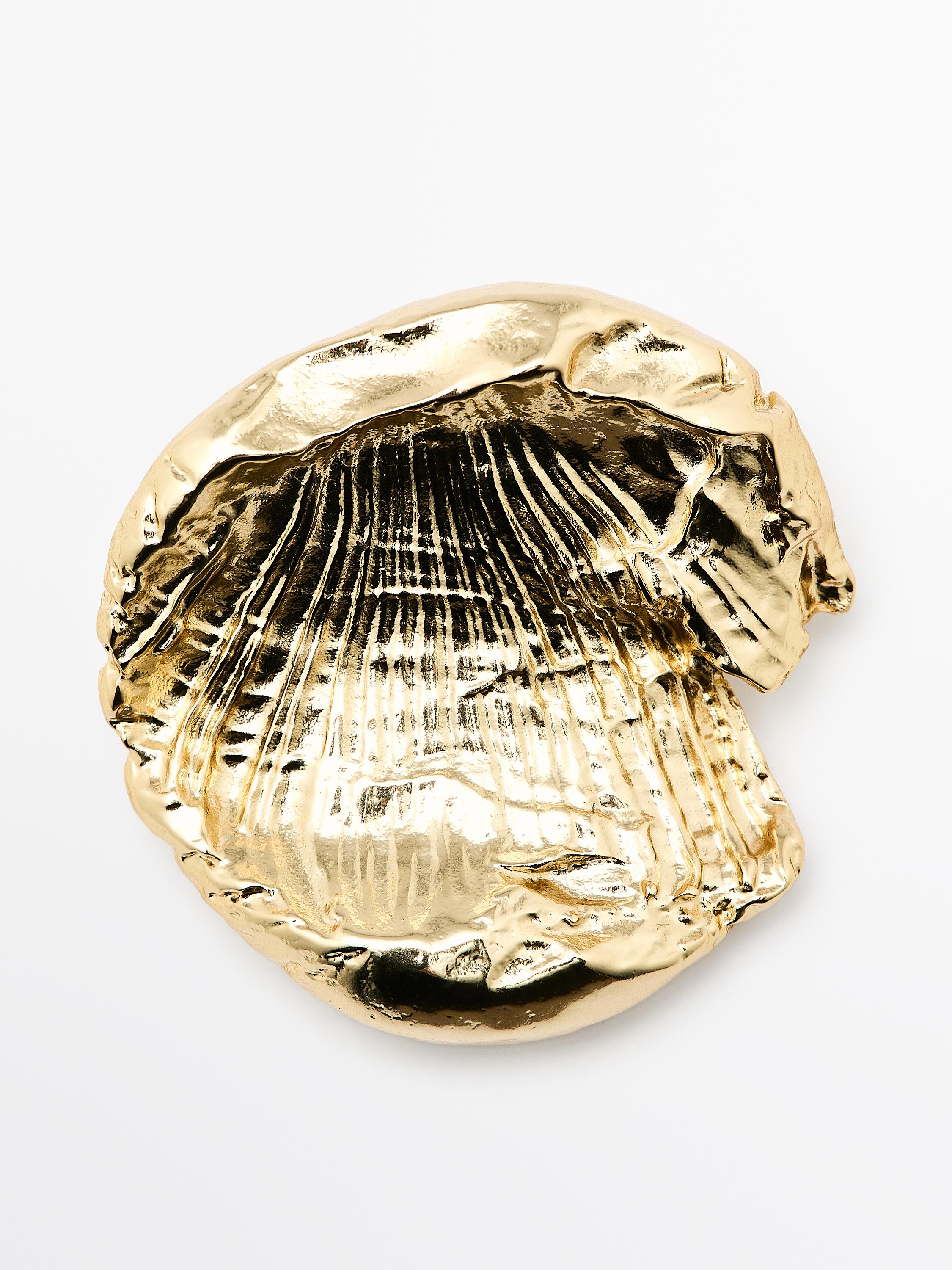 Fossil earrings — GOLDEN