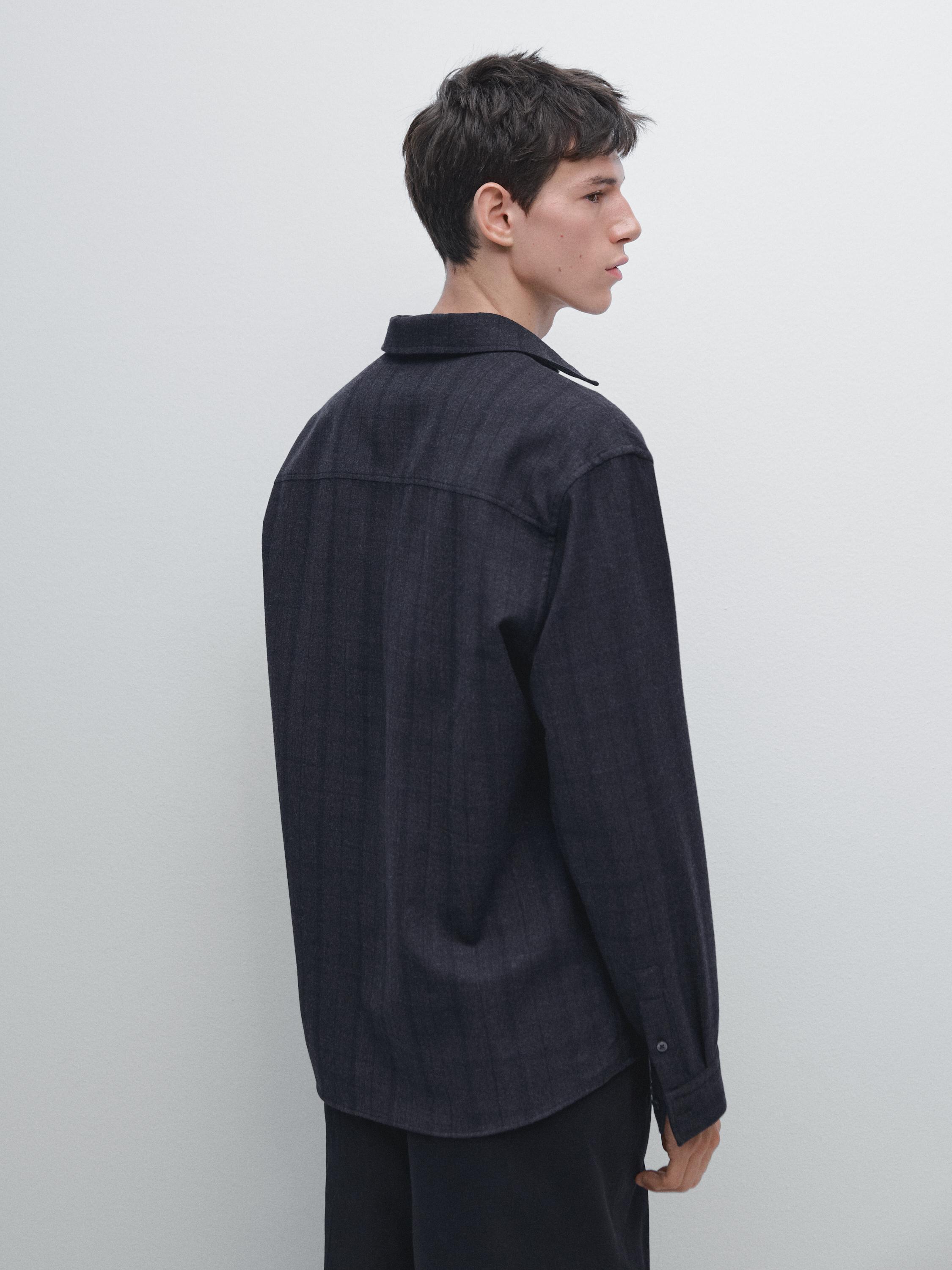 Regular fit check shirt