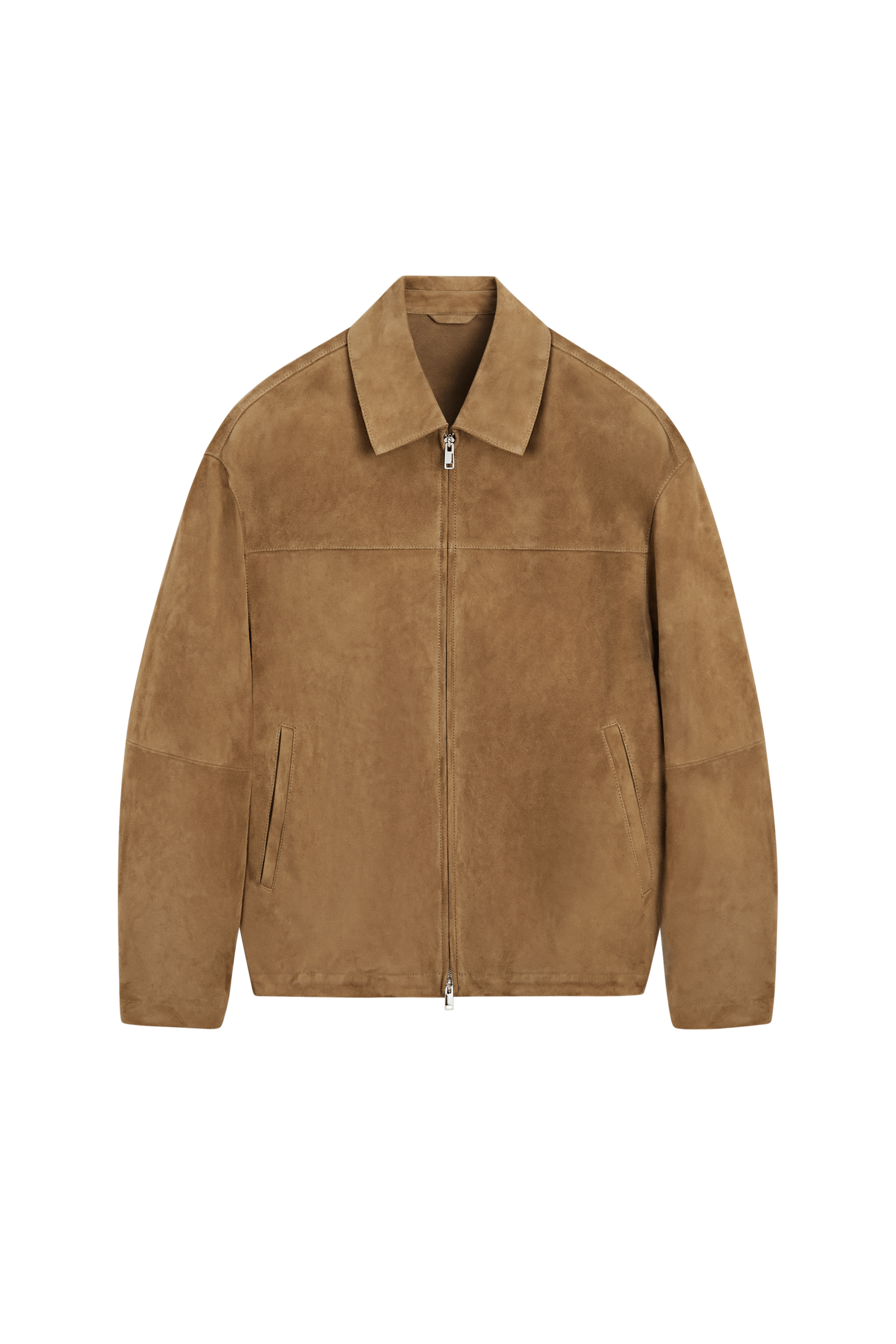 Massimo Dutti Süet deri ceket görsel 8
