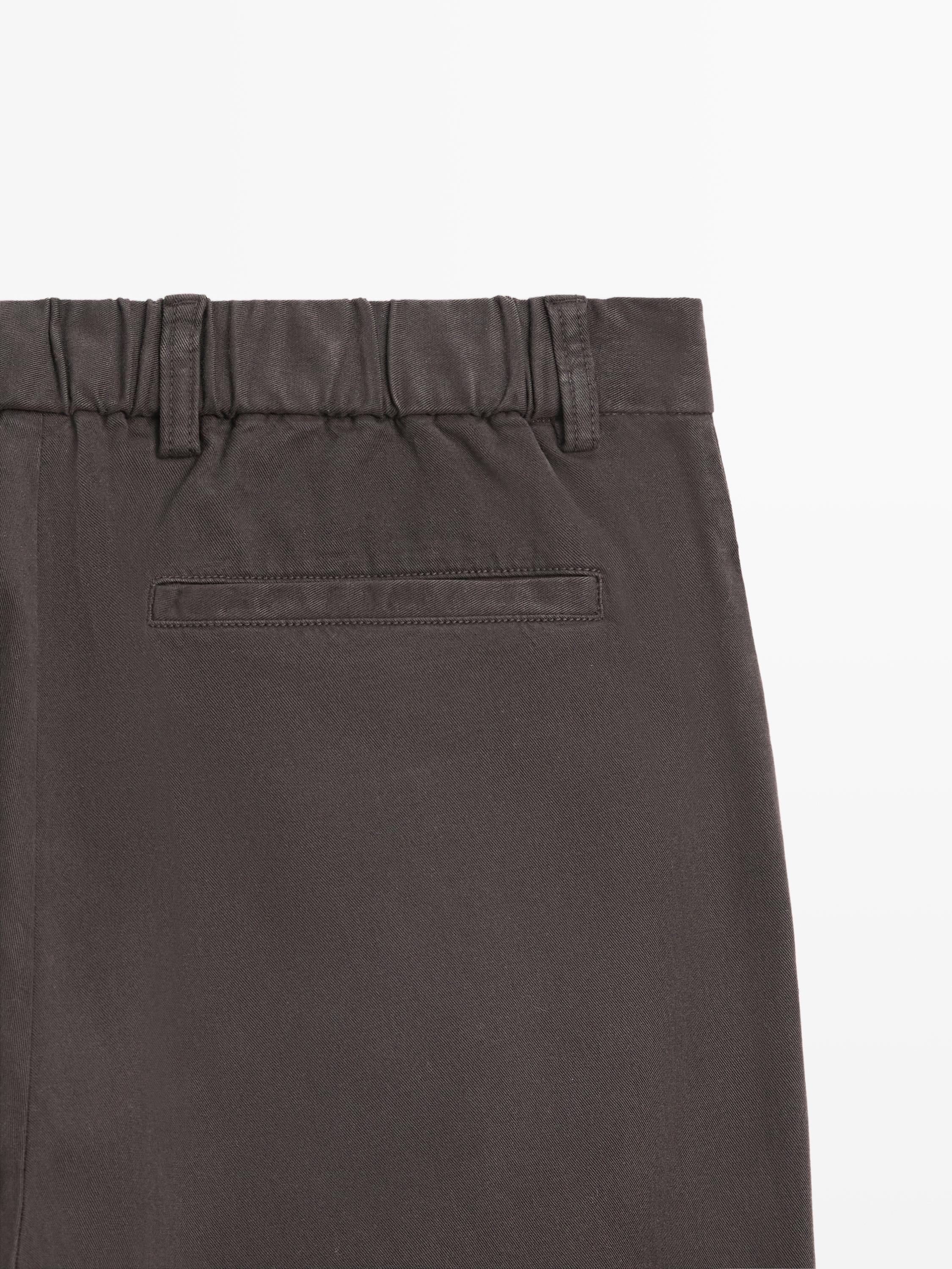 Jogger fit trousers — BROWN