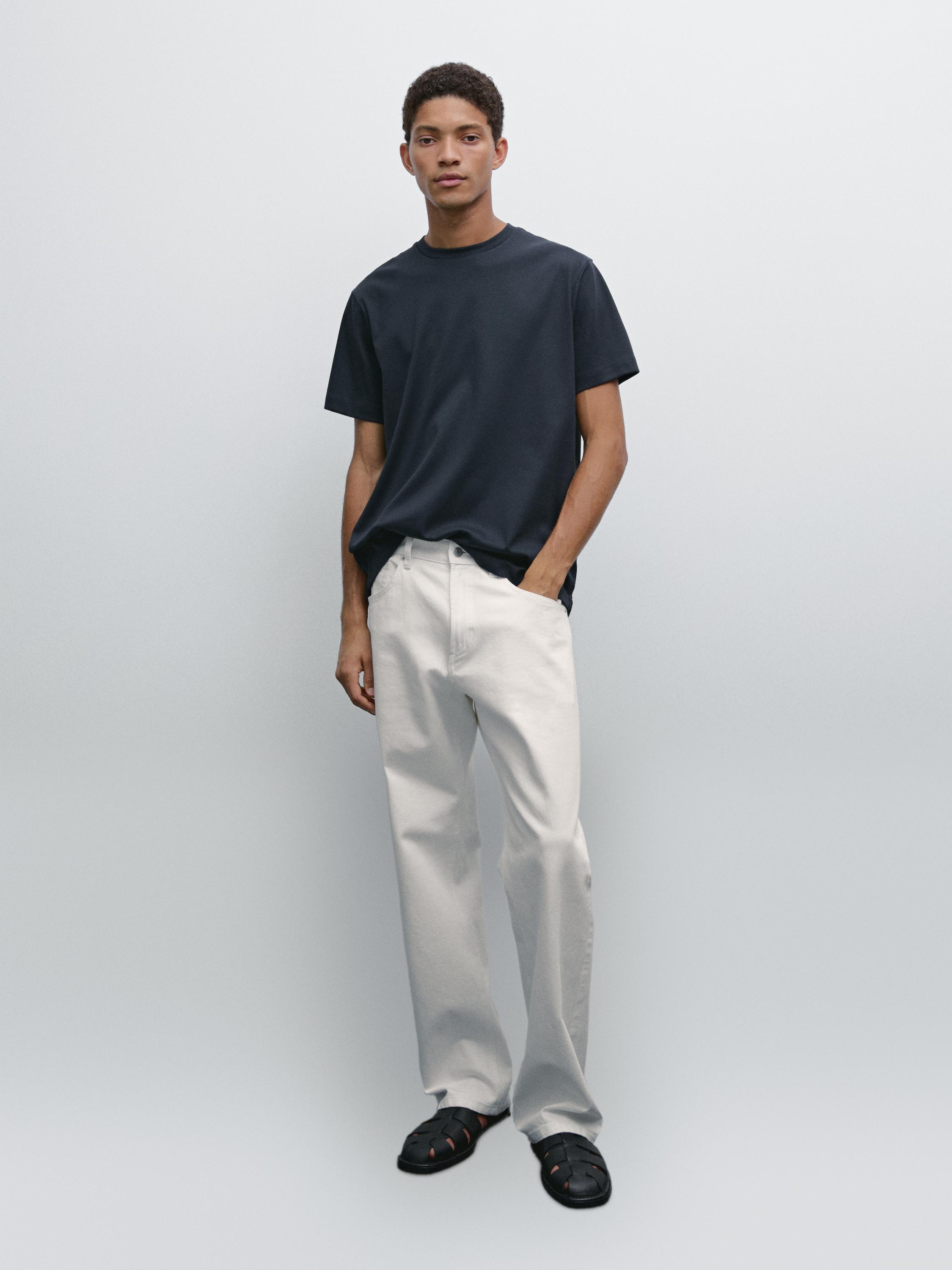 100% mercerised cotton T-shirt