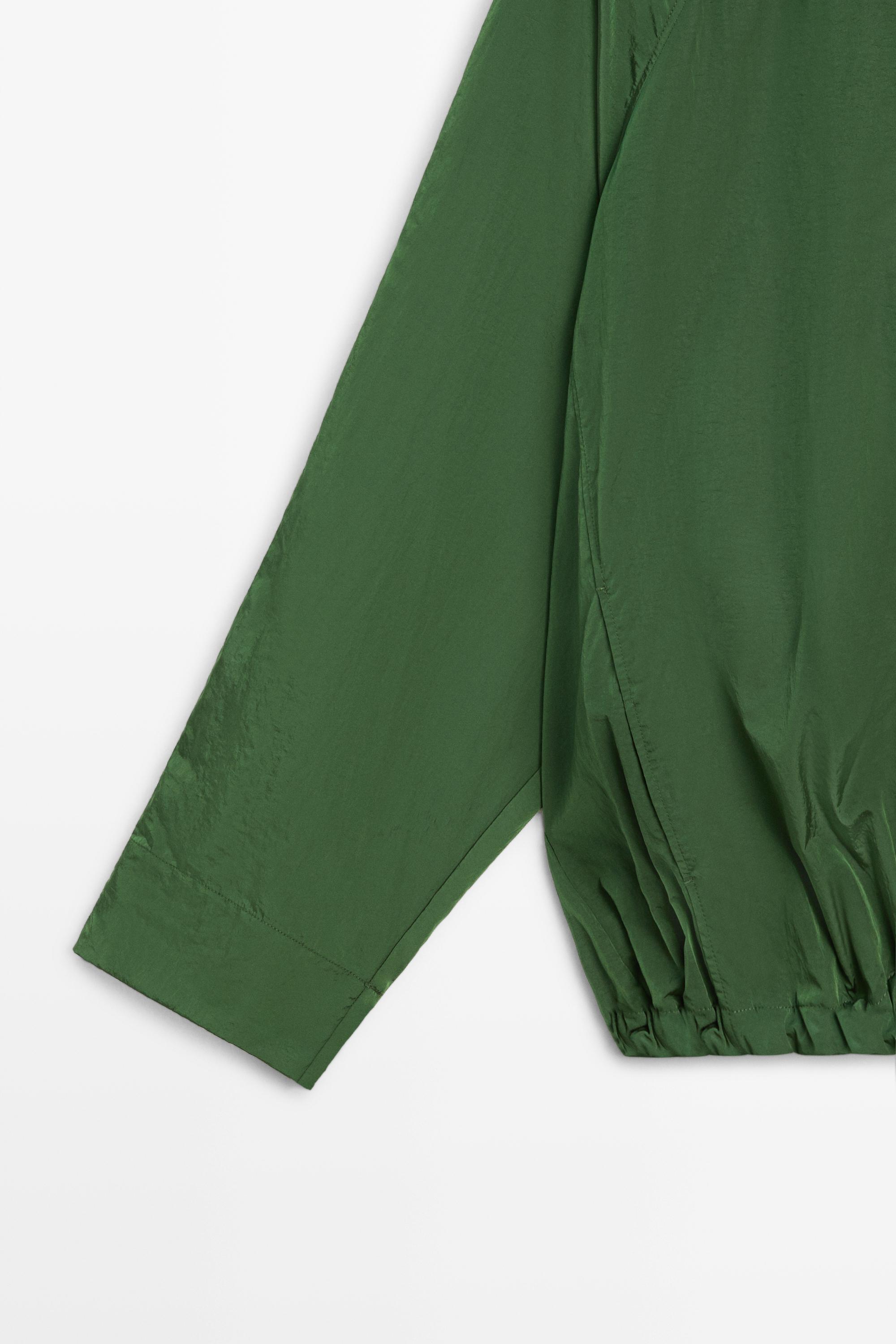 Technical bomber jacket — GREEN