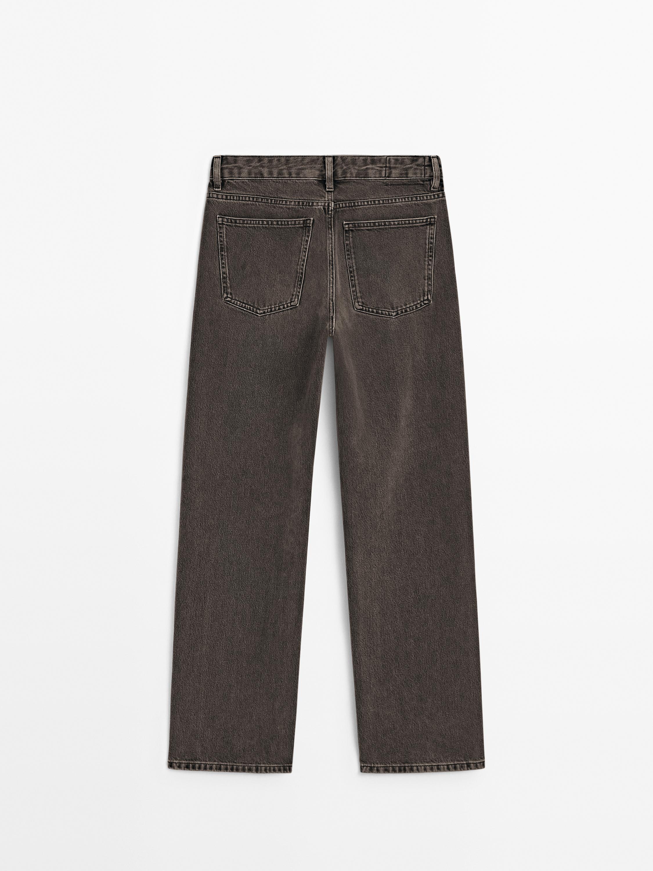 ★ Massimo Dutti★ barrel fit jeans 05092792407 Massimo Dutti Barrel jeans size 10 faded light blue