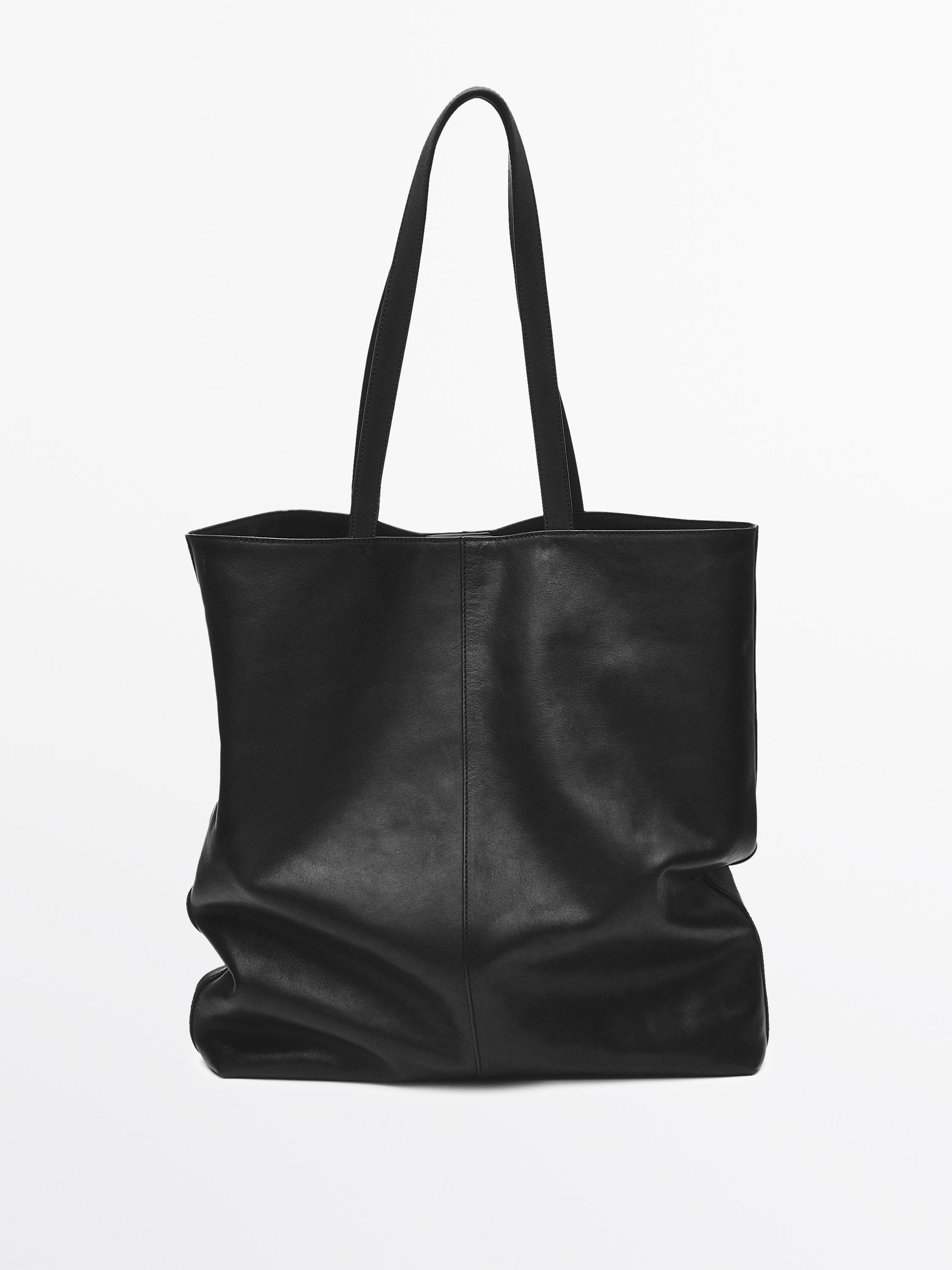 Bolso tote piel napa