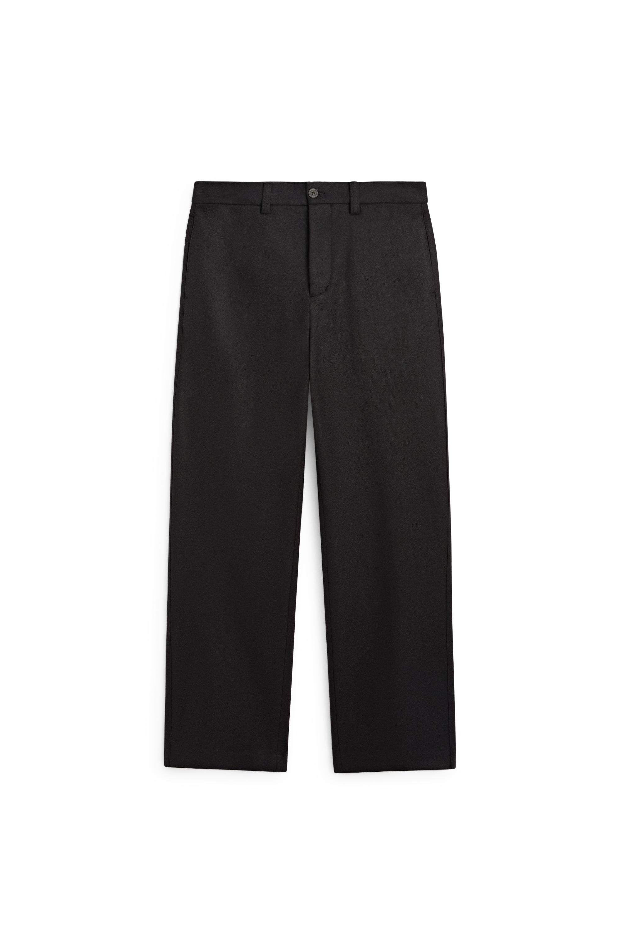 100% wool total look pants — NAVY BLUE
