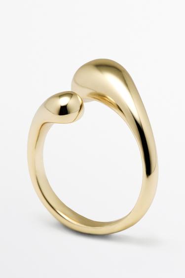 Double teardrop ring — GOLDEN 5