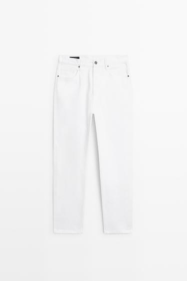 Straight-leg jeans — WHITE 2